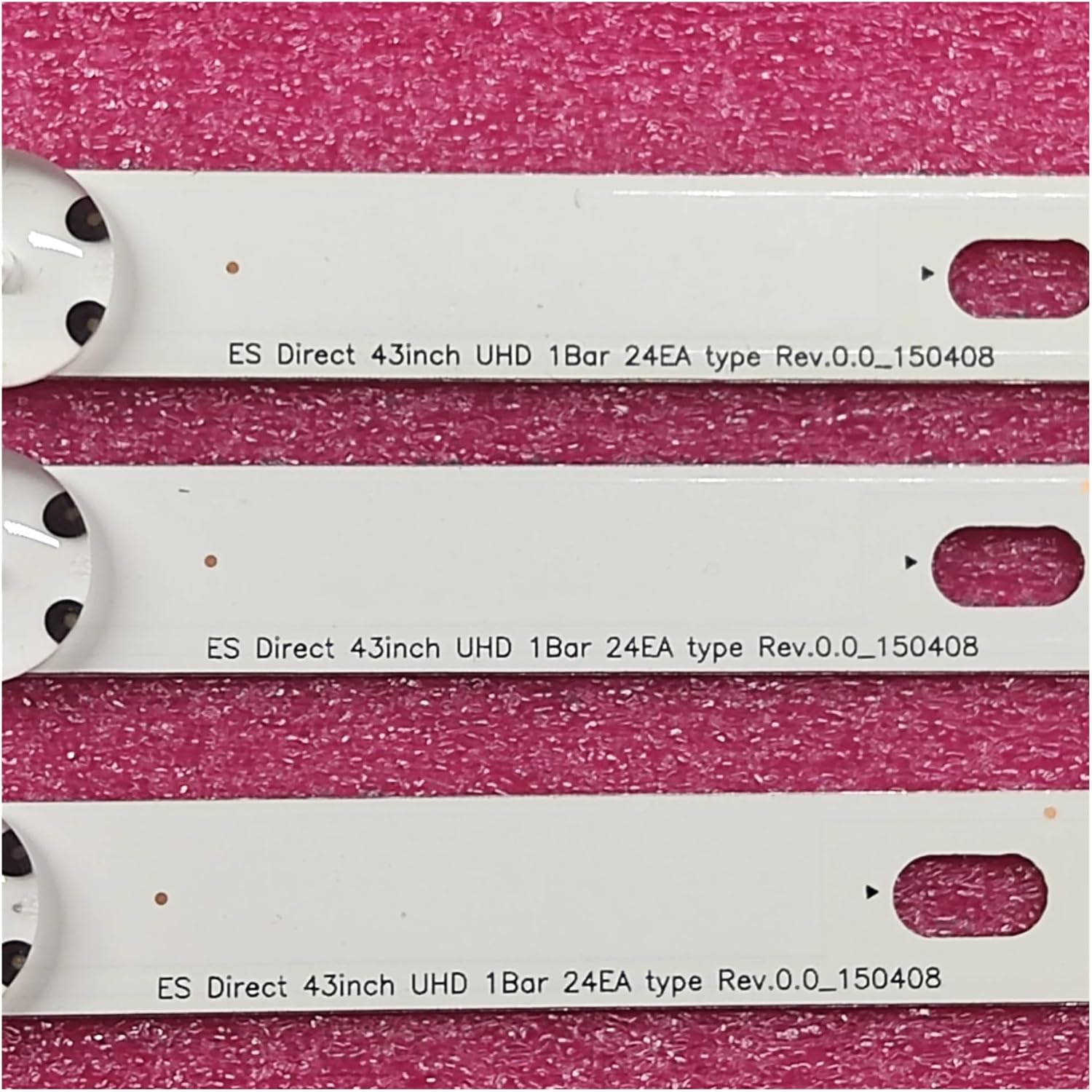 LED Backlight Strip for 43UF603V 43UF610A 43UH6100 43UH6030 43UF640V HC430DGN-SLNX1 UF64_UHD_A 43LH60FHD EAV63192501 (Color : 2 Lot) - 2 Lot image number 2