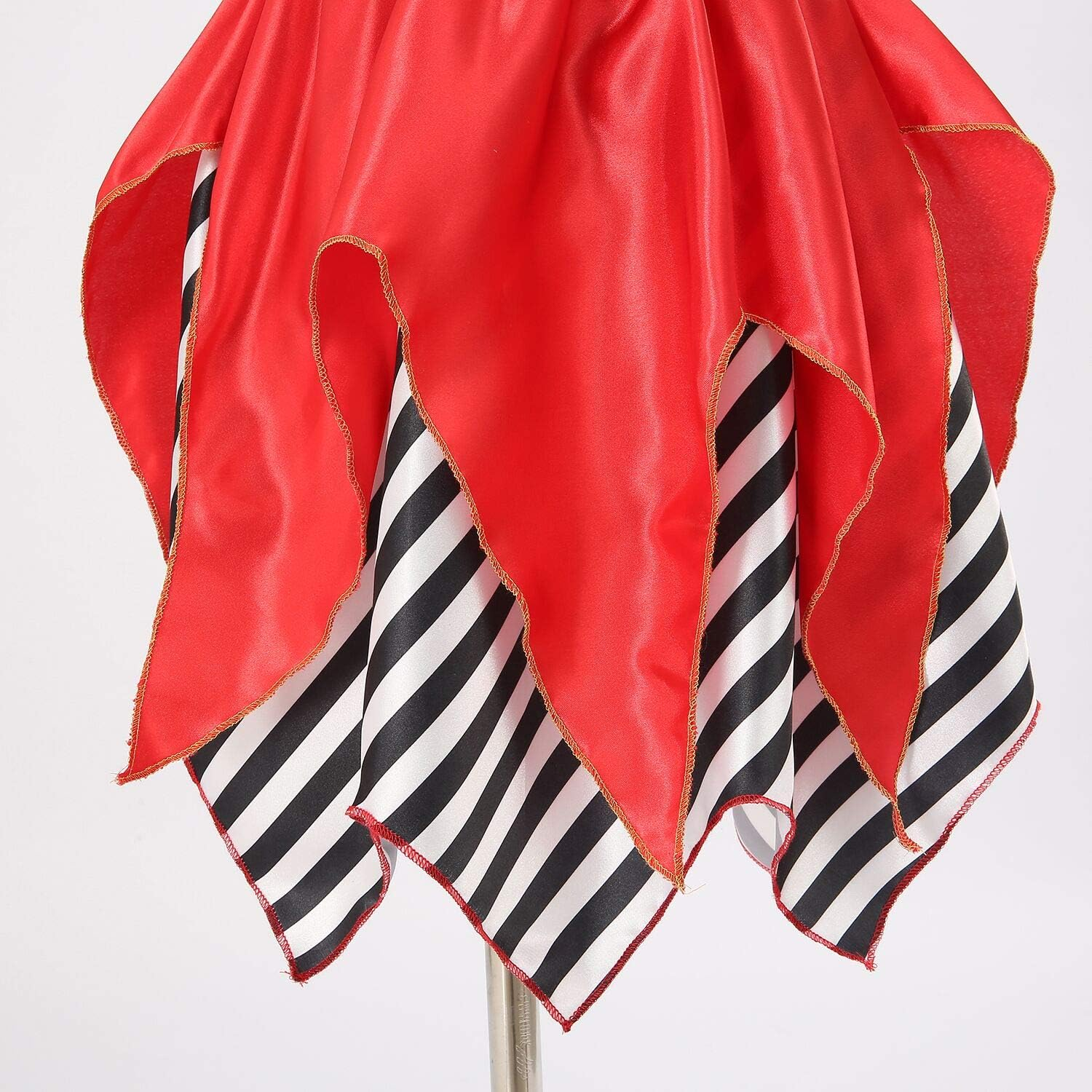 Sincere Party Girls Pirate Costume Pirate Bucaneer Princess Deluxe Dress&Pirate Hat for Kids 3-10Years image number 3