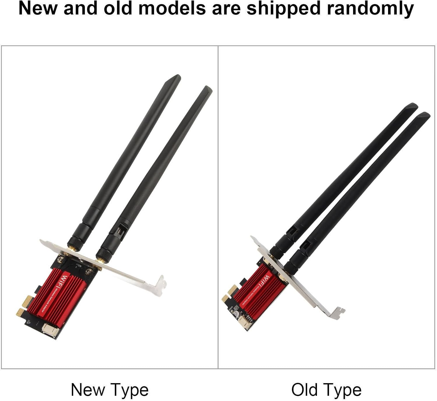 7260AC Pro PCIE Wifi Card, Pcie Network Card with 2.4Ghz and 5Ghz Dual Band,1200Mbps, Wifi Adapter for Desktop PC Compatible with Pciex1/X4/X8/X16, for Wins 7/8/10/11 image number 2