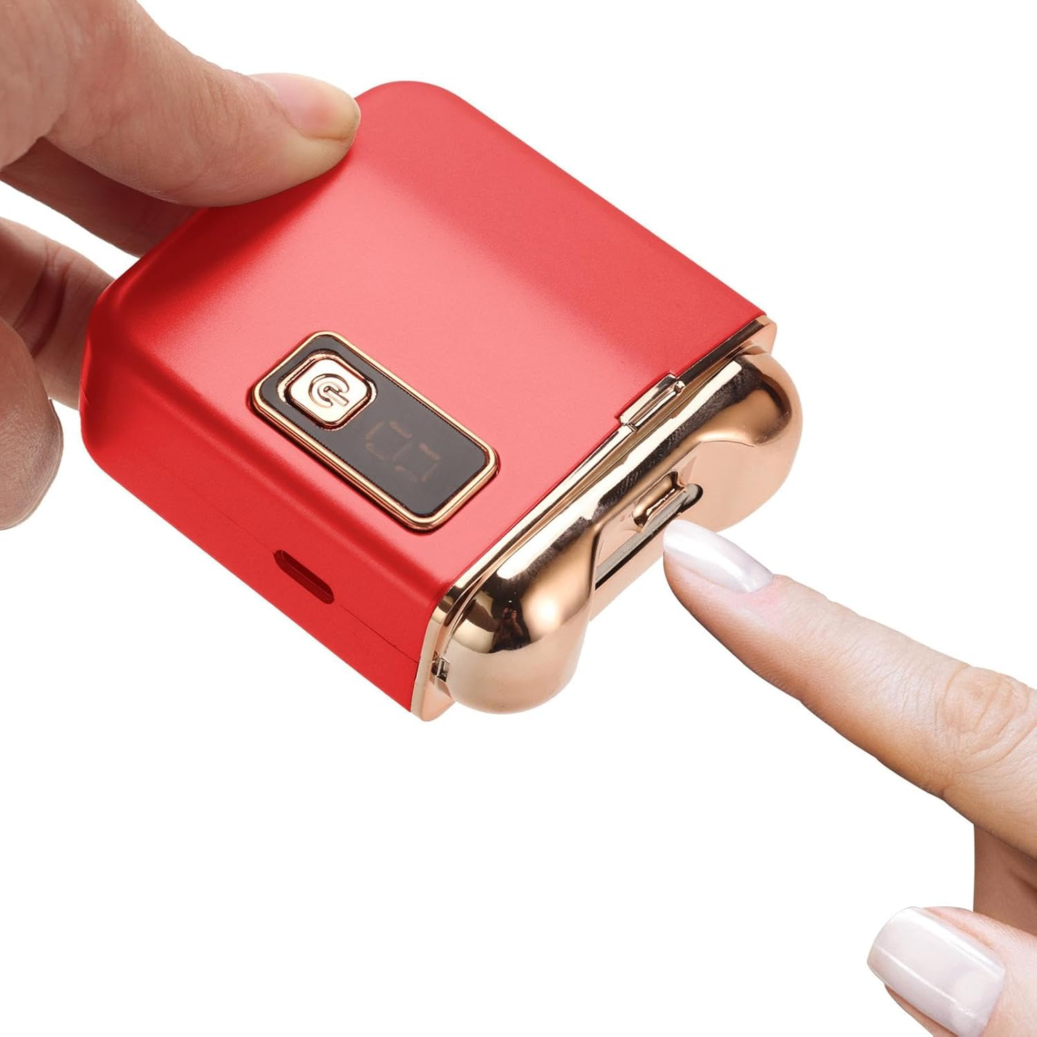 Electric Nail Clippers | 3 Modes Adjustable Safety Fingernail Trimmer - Safety Fingernail Trimmer & Cutter, Lighted Quiet Nail Scissors with Storage for Home Use image number 3