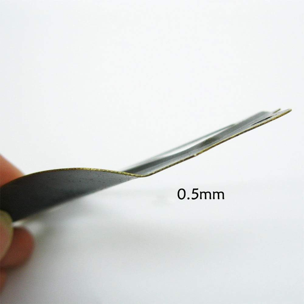 Sagasave Label Holder Pull Handles, Vintage Iron Label Frame Drawer Knobs with Screws for Cabinet Cupboard, Bronze Tone, 90X40Mm, Pack of 8