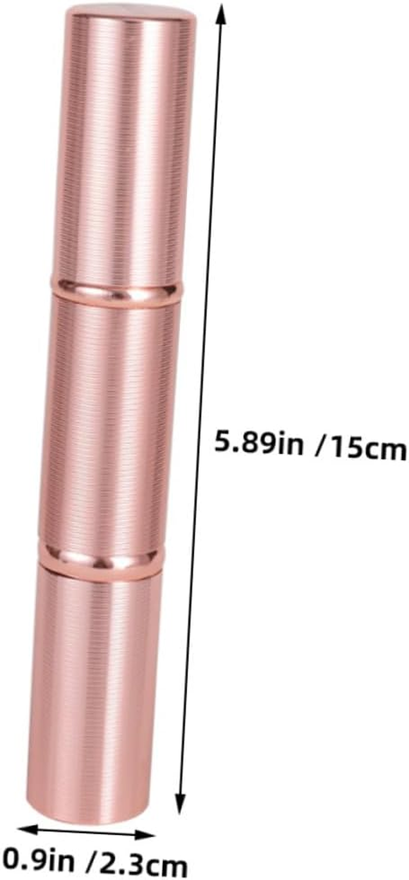 CATIEBYE 2Pcs Retractable Makeup Brush with Cover Dual-Ended Portable Face Brush for Foundation Blush Soft Bristles for Smooth Application Travel-Friendly Cosmetic Tool image number 2