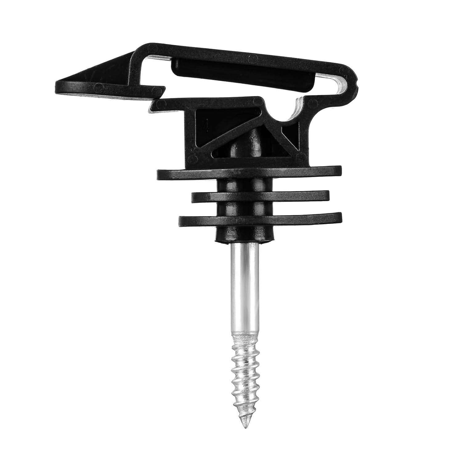 50 Pcs Electric Fence Screw-In Tape Insulators, Wood Post Insulators image number 4