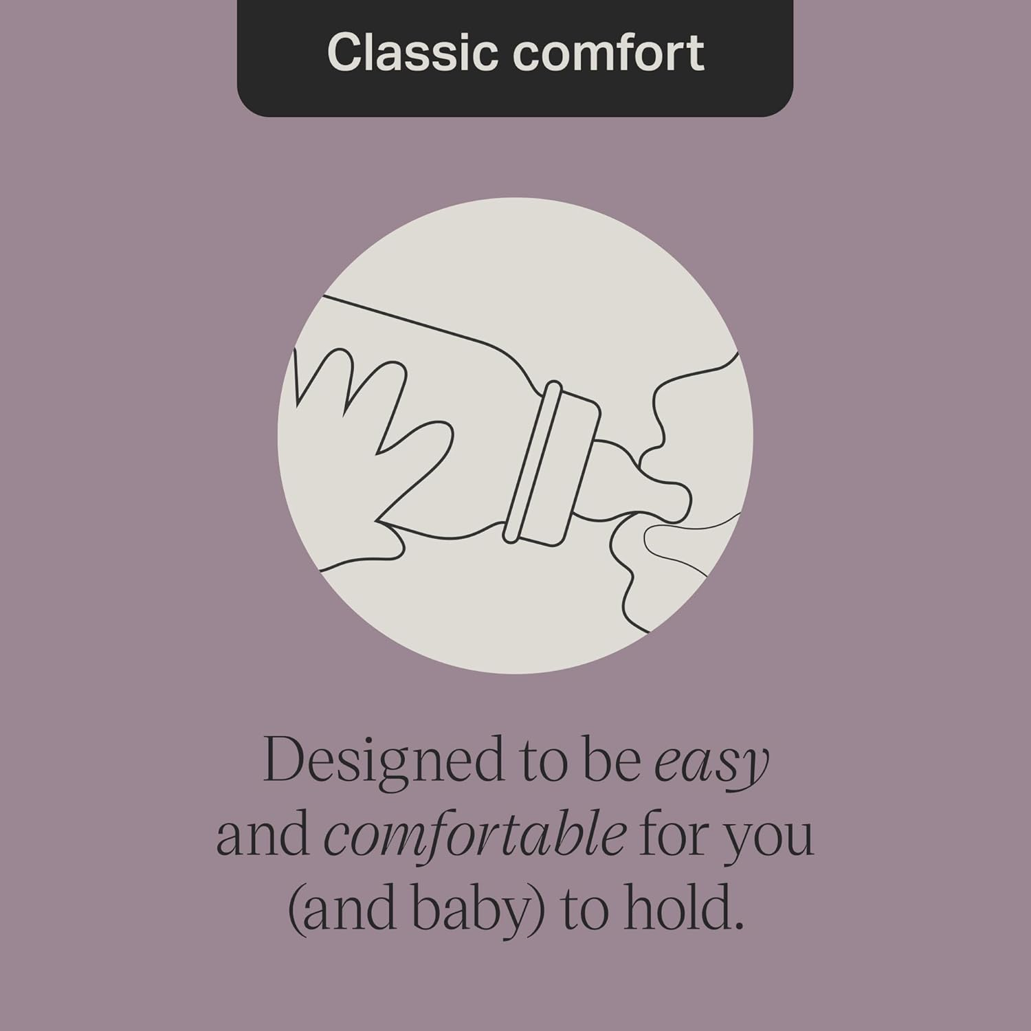 Tommee Tippee Classic Start Narrow Neck Baby Bottles, 0M+, 250Ml, Assorted Colours, Anti-Colic Valve, BPA Free, Dishwasher Safe, 1 Pack image number 1