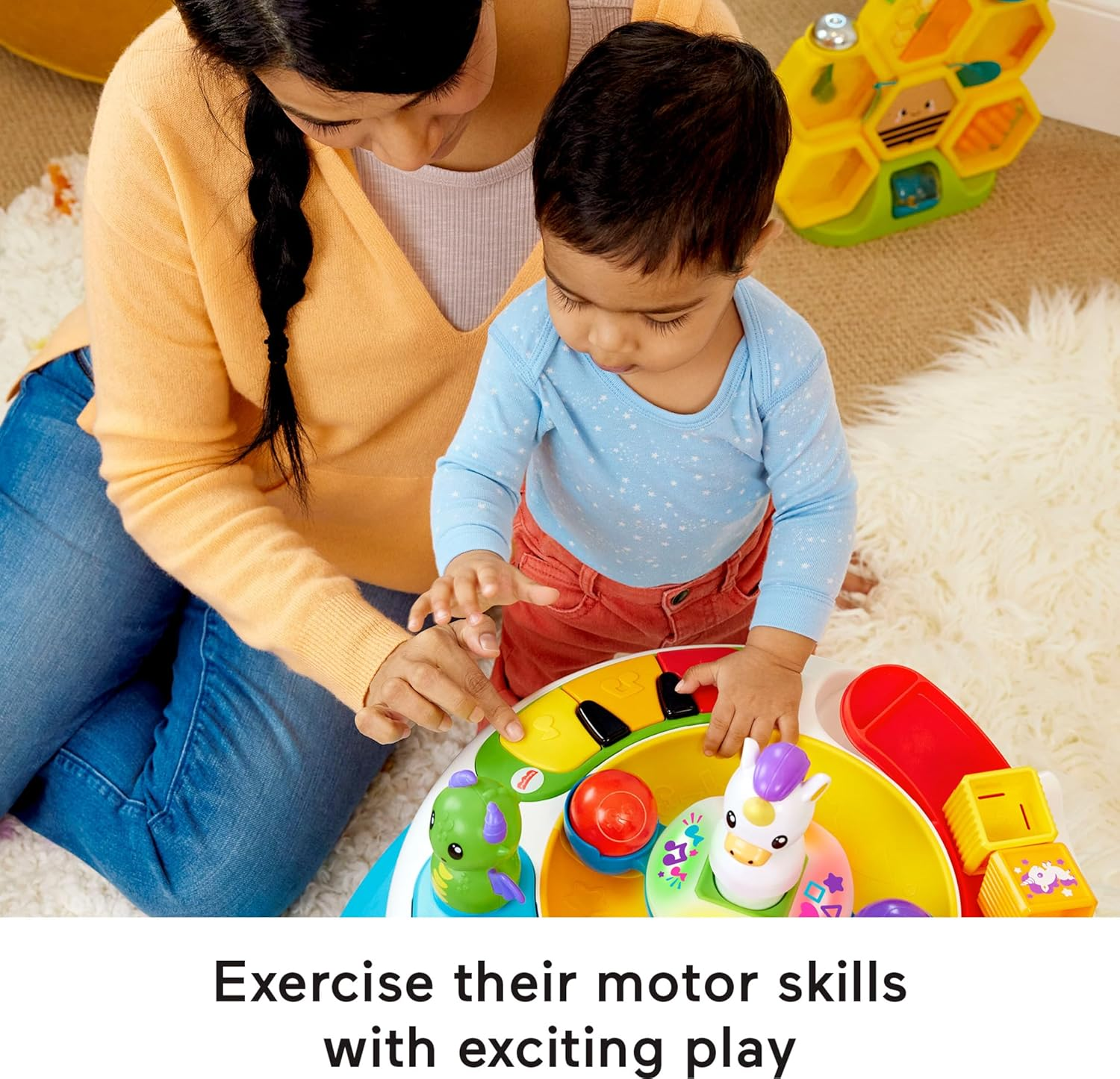 Fisher-Price Baby Play Kit Let&rsquo;S Crawl & Cruise Gift Set, Developmental Toys and Activity Guide for Infants Ages 6+ Months