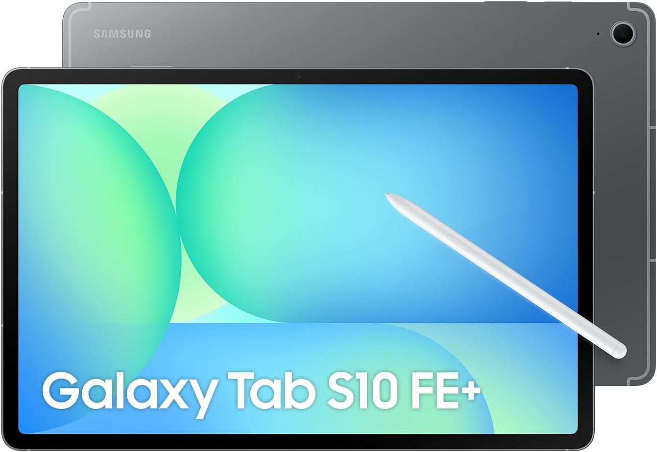 Samsung Galaxy Tab S10 FE+ [AU Version] Wi-Fi, Android Tablet, 8GB Memory, 128GB Storage, 13.1" 90Hz Display, S Pen Included, Durability, Long Battery Life, Grey image number 1