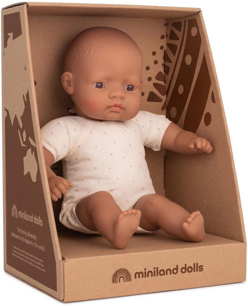 Miniland - Soft Body Doll - Hispanic 32Cm image number 2
