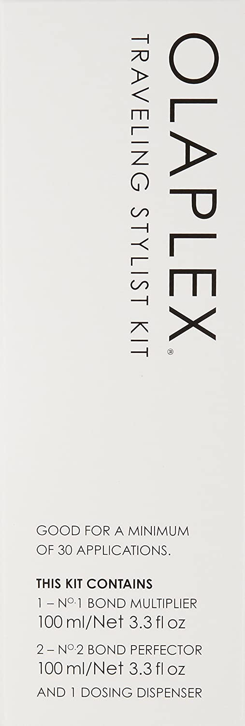 Olaplex Traveling Stylist Kit 1X No.1 Bond Multiplier 100Ml, 2X No.2 Bond Protector 100Ml Each