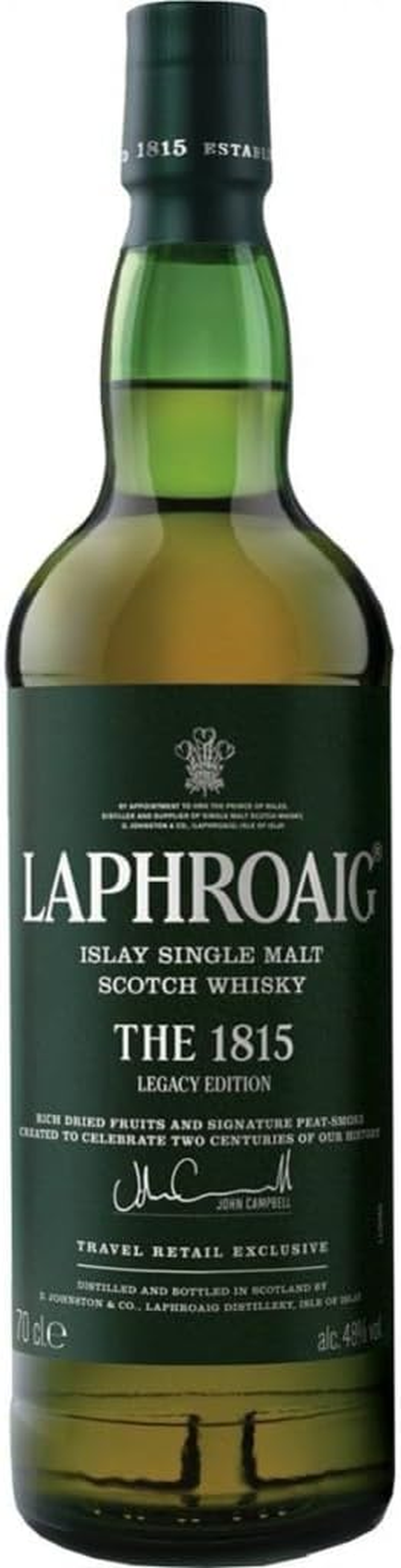 Laphroaig Lore Islay Single Malt Scotch Whisky 700 Ml