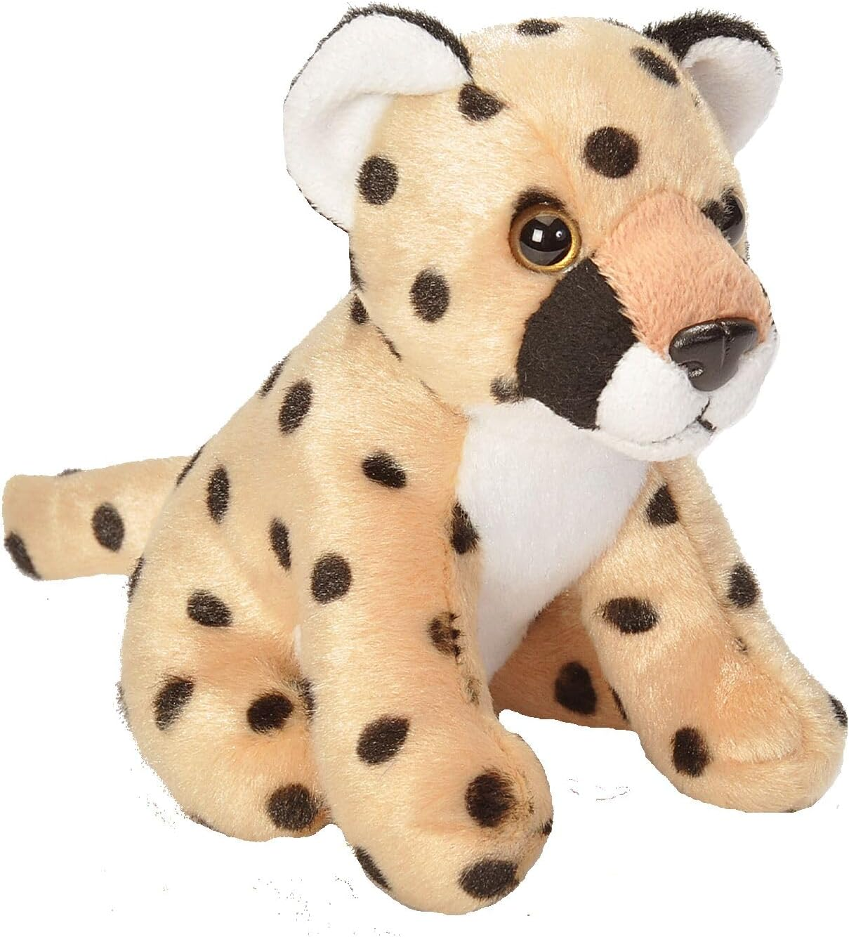 Wild Republic Pocketkins Eco Cheetah, Stuffed Animal, 5 Inches, Plush Toy, Made from Recycled Materials, Eco Friendly image number 1