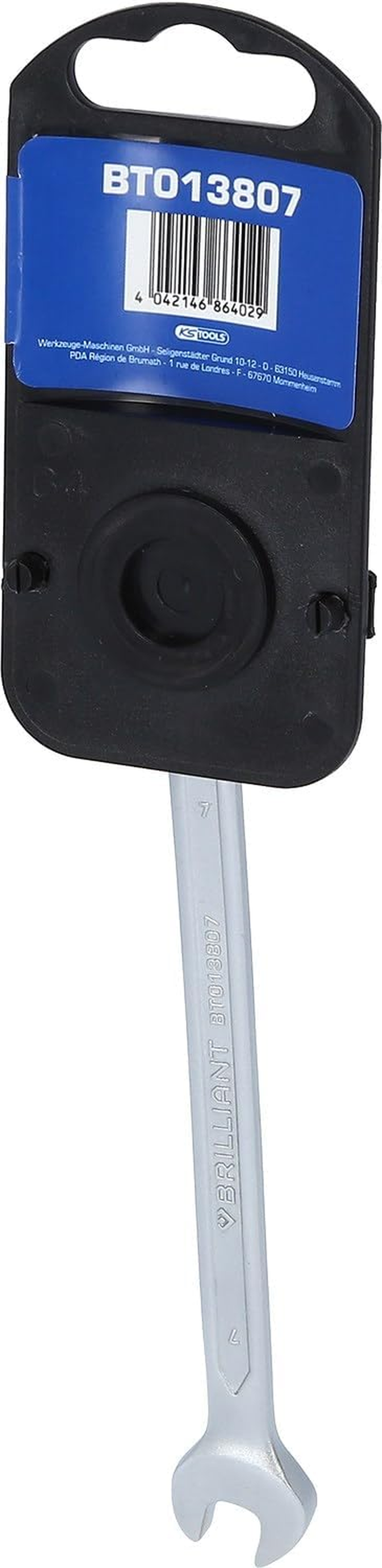 BRILLIANT TOOLS BT013807 Ratchet Ring Spanner 7Mm [Powered by KS TOOLS] image number 1