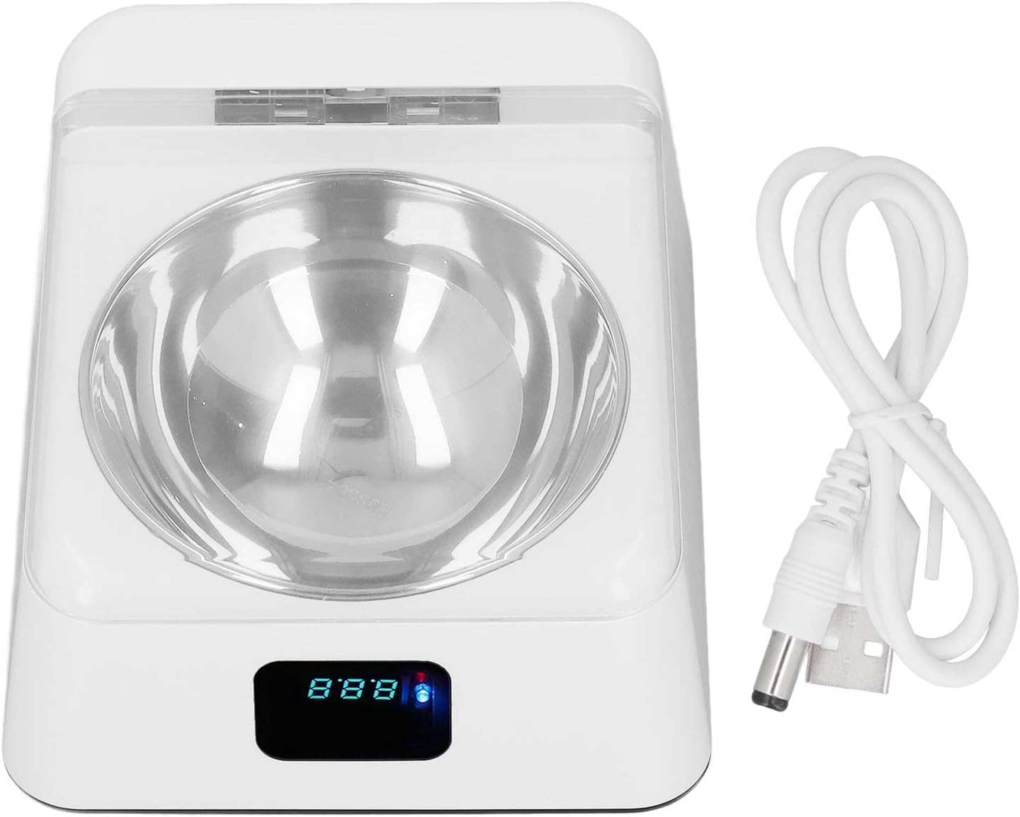 Automatic Cat Feeder Pet Smart Feeder Induction Lid Opening Rechargeable Dog Cat Feeding Bowl Cat Food Dispenser for Small Medium Pet 350Ml Pet Dry Food image number 4