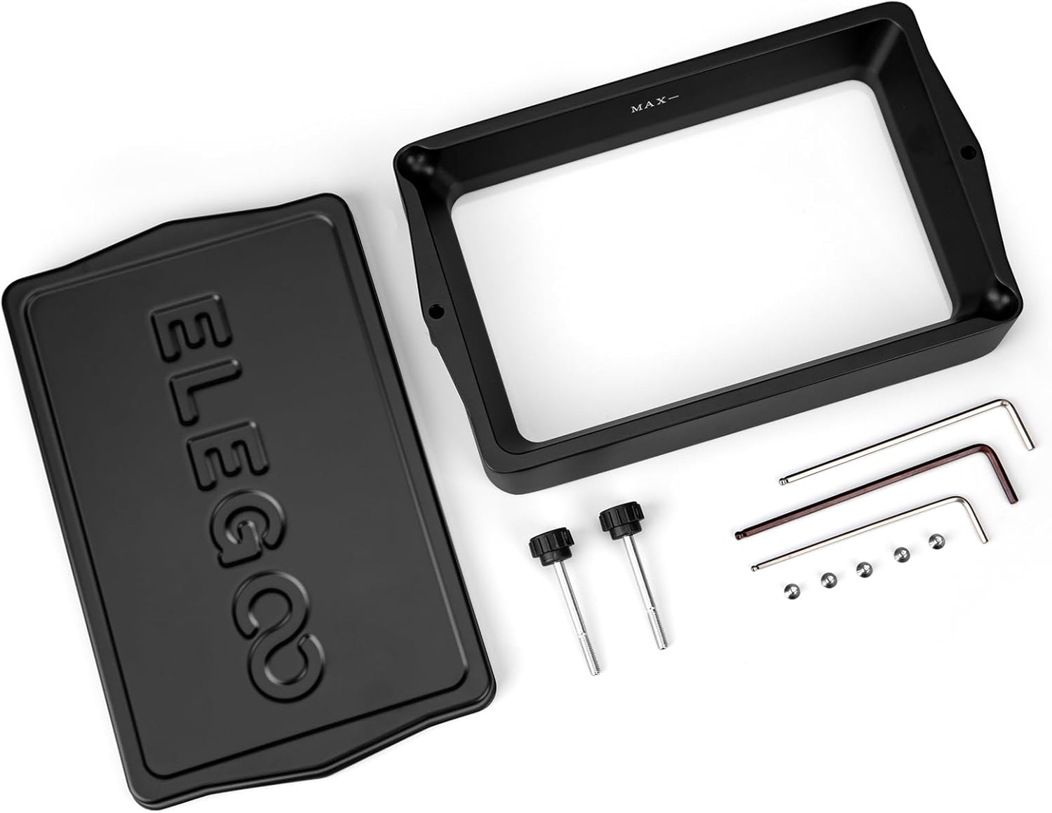 ELEGOO Metal 3D Resin Tank Vat for Resin MSLA LCD 3D Printer Mars 5, Original Tank with Pre-Installed FEP Release Liner Film and User-Friendly Assembly Design, Made of Premium Aluminum Alloy