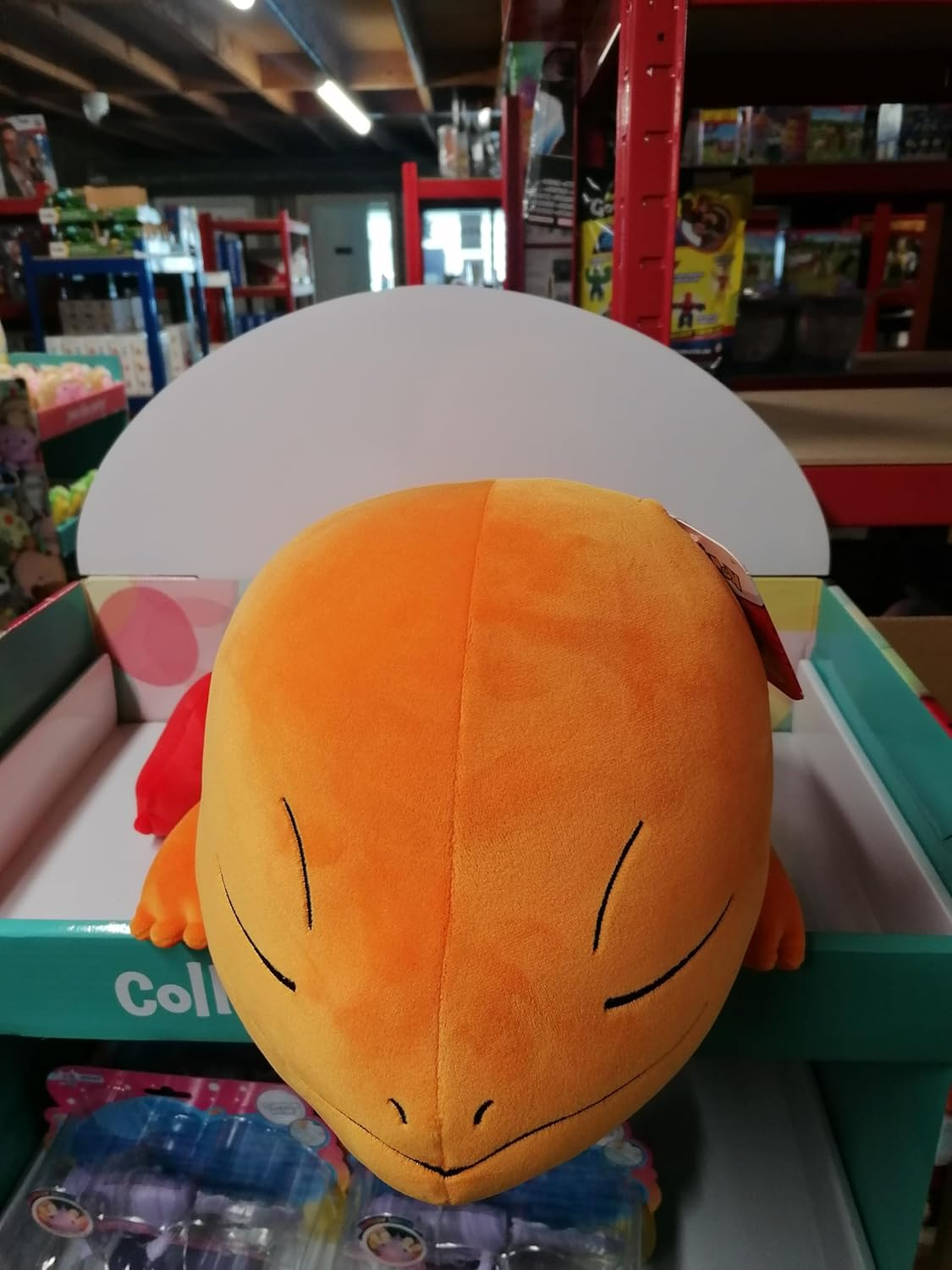 Pokemon 18" Sleeping Plush Charmander image number 3