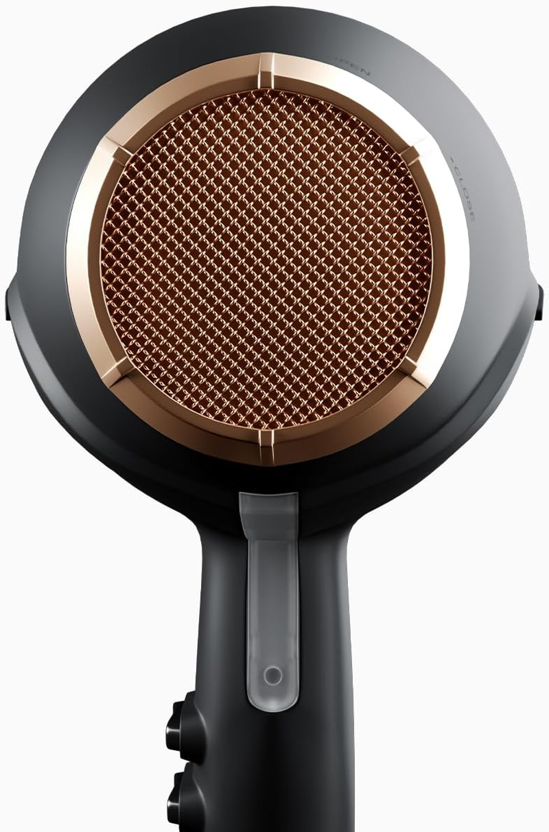 CLOUD NINE the Airshot Alchemy Hair Dryer | Fast Compact All Hair Types | Variable Temperature Control Low Mid High | Two Nozzles Included | anti Static Technology Super Compact Powerful image number 2