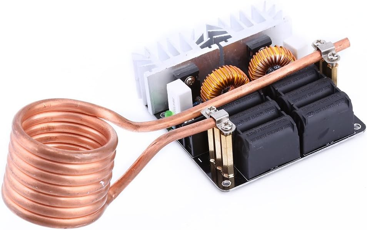 Yosoo 1000W ZVS Low Voltage Induction Heating Board Module Coil 12V-48V Flyback Driver Heater DIY image number 5