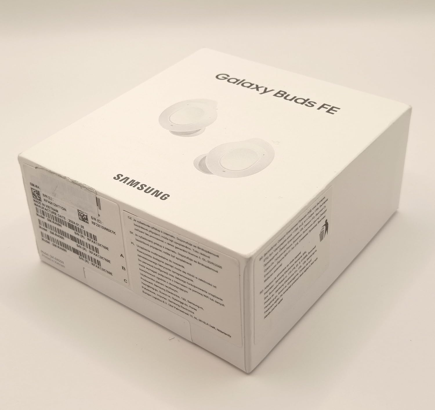 Samsung R400 Galaxy Buds FE White (Import Version) image number 2