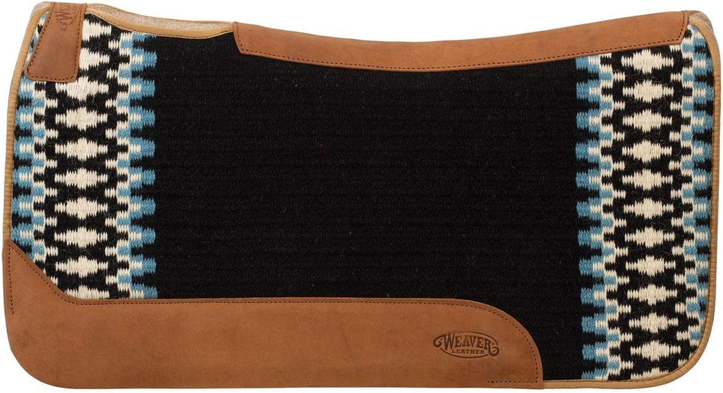 New Zealand Wool Saddle Pads, 31" X 32" Blue