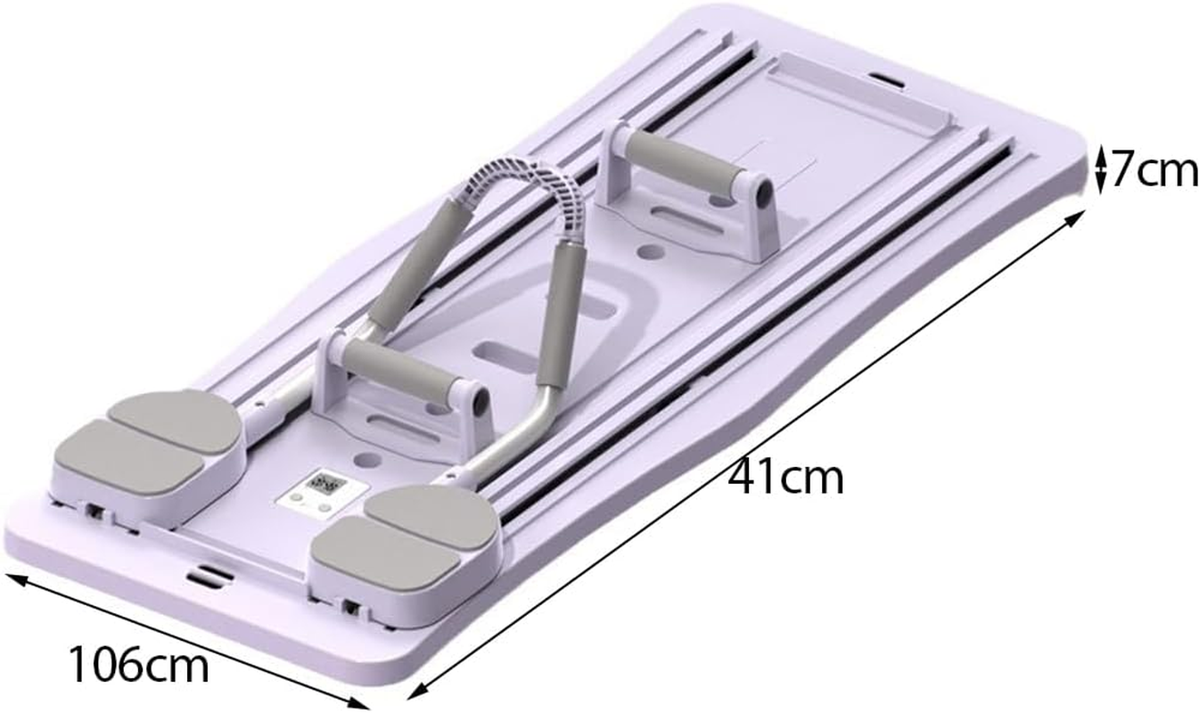 HPAMR Pilates Board Reformer Set, Pilates Board, Multifunctional Abdominal Pilates Board Reformer, Home Core Workout Equipment, Pilates Exercise Machine, Portable Ab Board Trainer