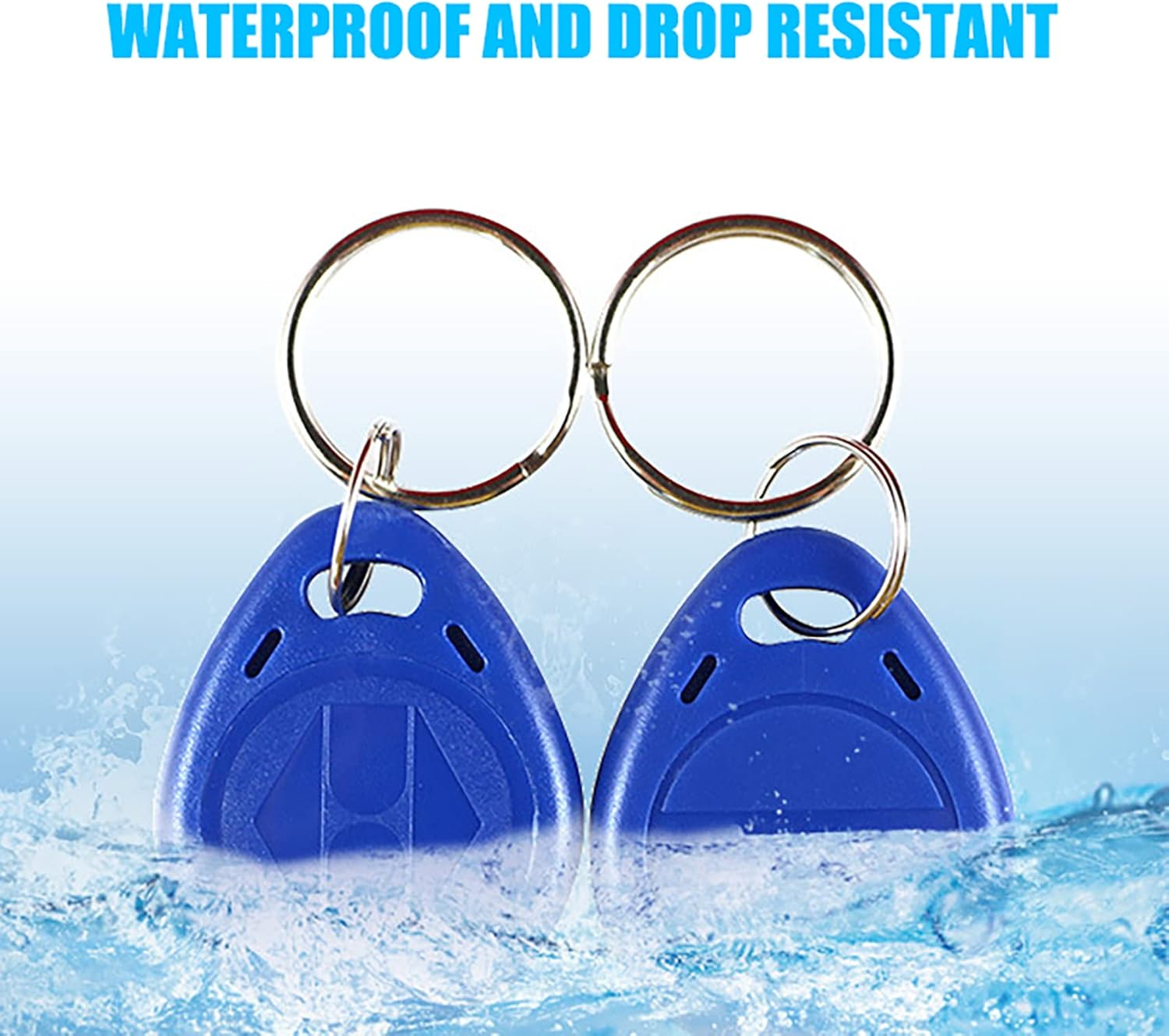 20Pack Writable 125Khz RFID Key Fob Proximity ID Card Token Tag Rewritable, Tunghey 125Khz RFID Writable Rewritable T5577 Fob Tag for RFID Writer