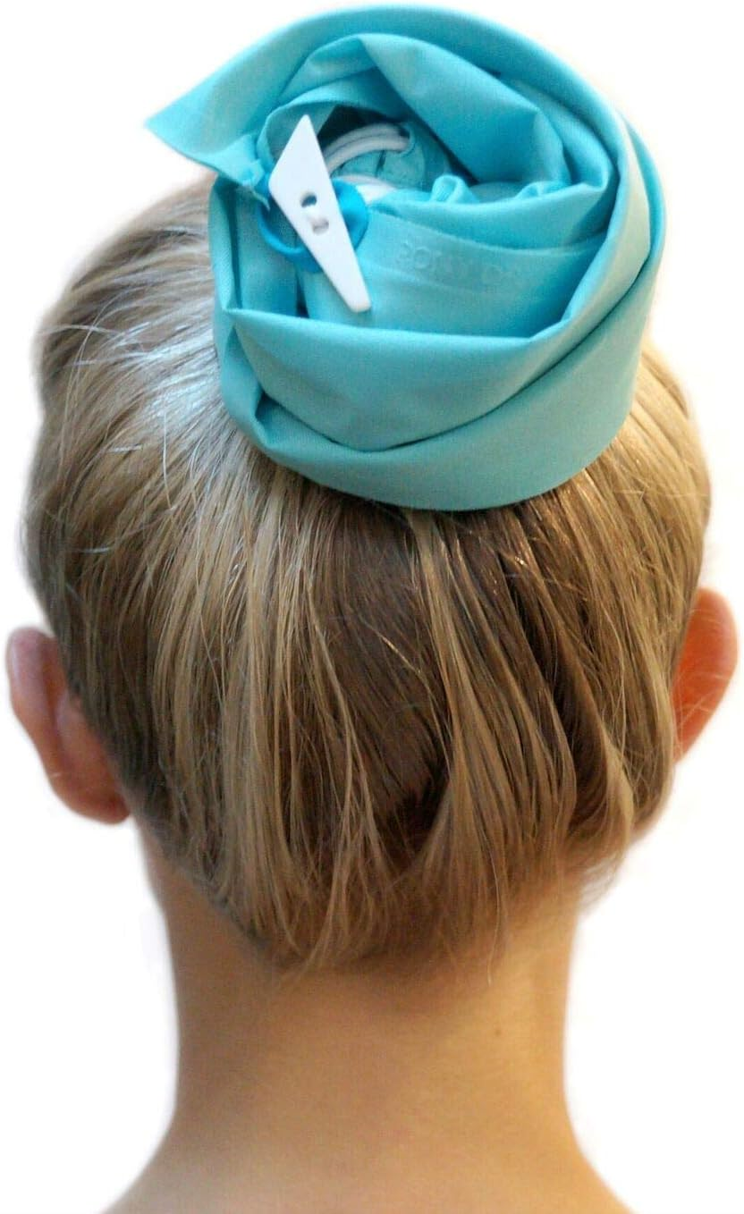 PONYDRY WATERPROOF HAIR SLEEVE in BLACK - Wash Just the Roots of Your Hair While Keeping Your Lengths Dry. Perfect for the Shower, Gym, Pool and Beach image number 1