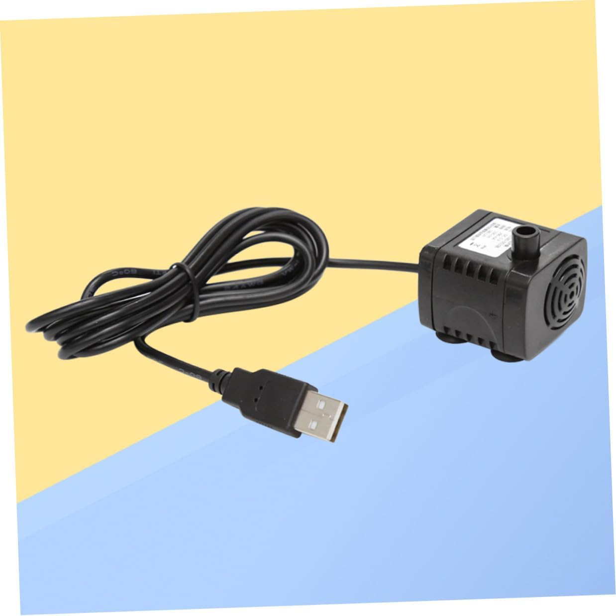 USB Mini Waterproof Submerged Water Pump Quiet DC Sinking Pump 5V 180L/H for Aquarium Hydroponics Garden Fountain image number 4