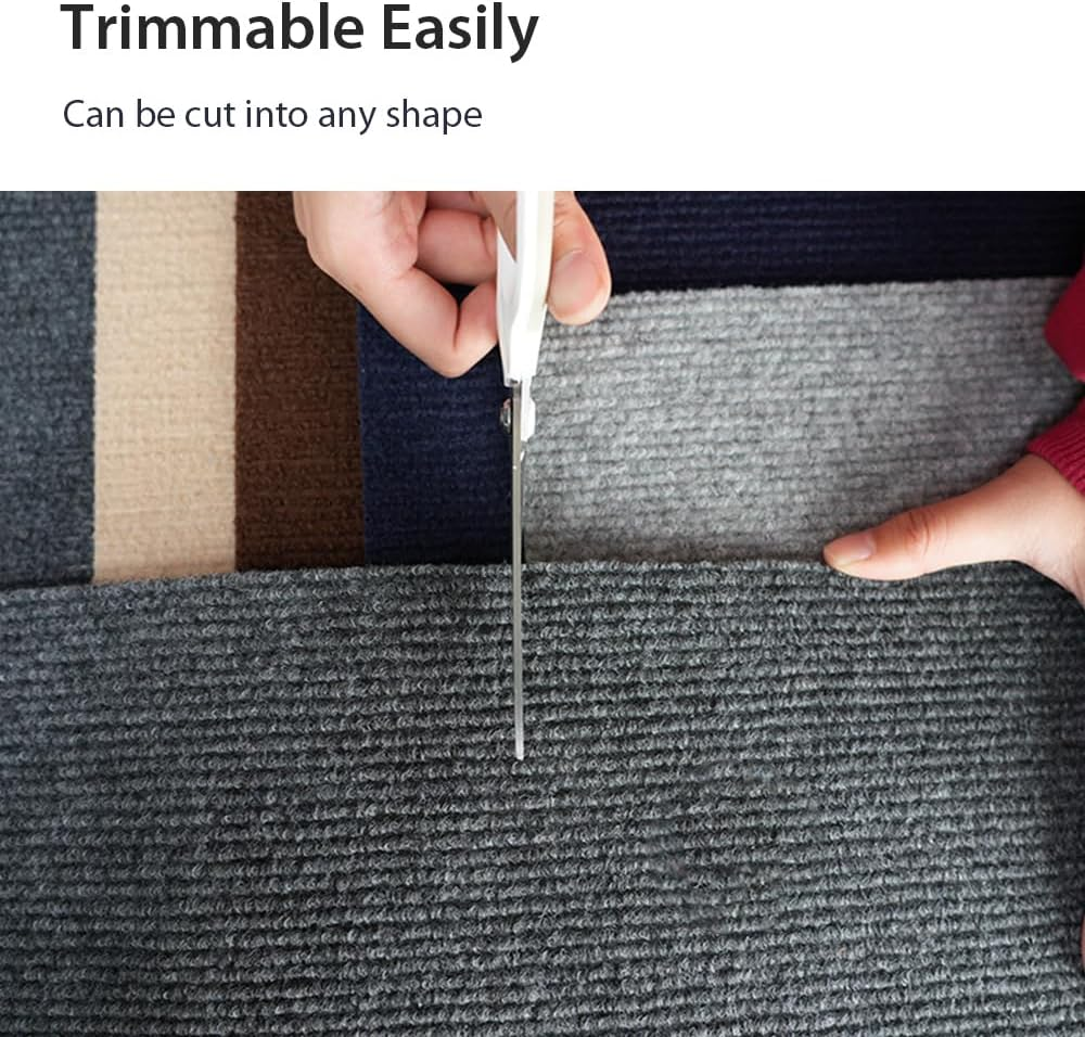 NATUYA Self-Adhesive Scratching Mat, Cat Scratching Mat, Cat Scratching Mat, Cat Scratching Board, Cat Wall Activity Scratching Posts (Dark Gray, 40 * 100CM)