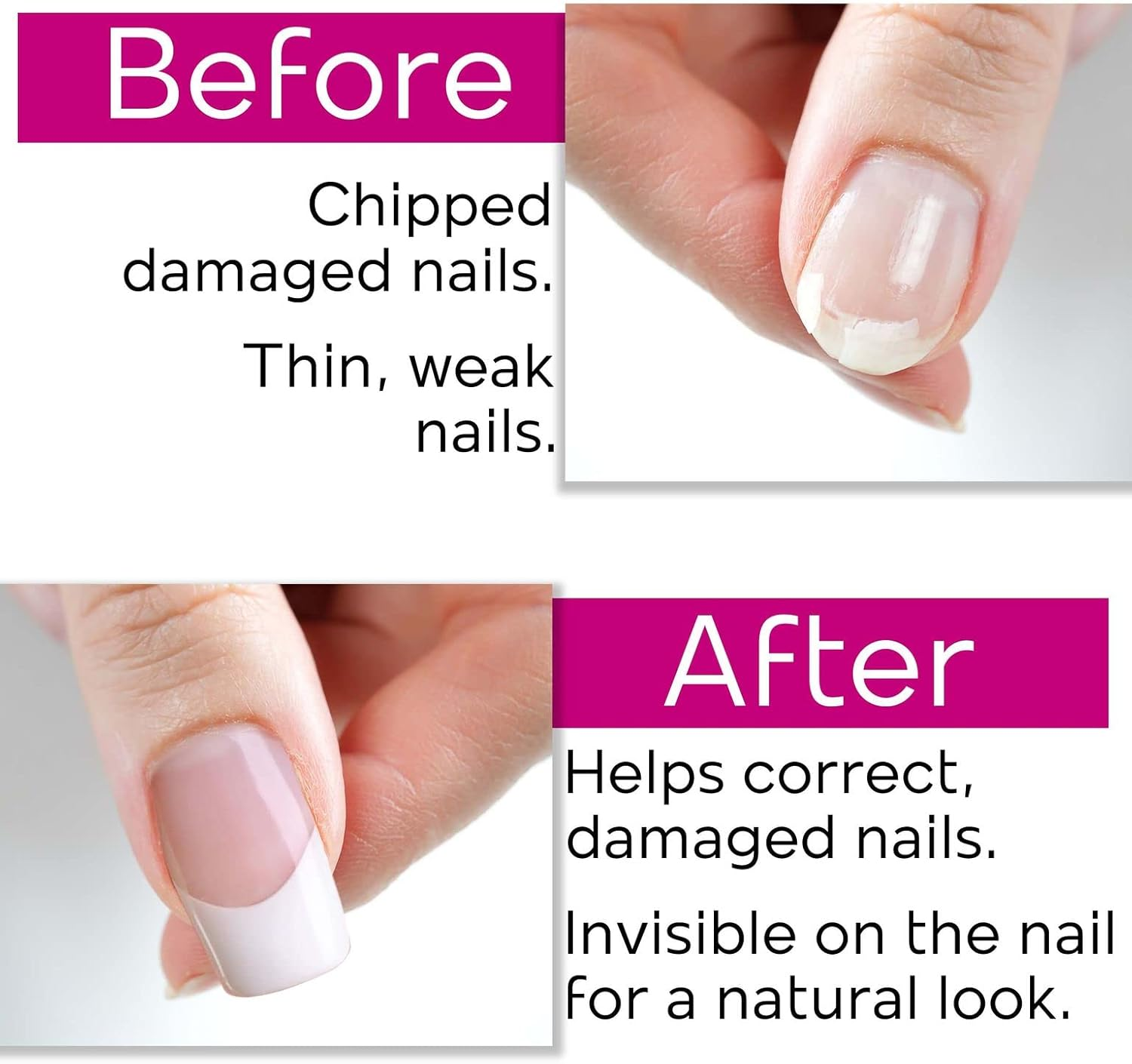 Backscratchers Sheeeer Magic Silk Wrap - Self Adhesive Manicure Nail Art Tool - DIY Nail Extension - 2 Count image number 4