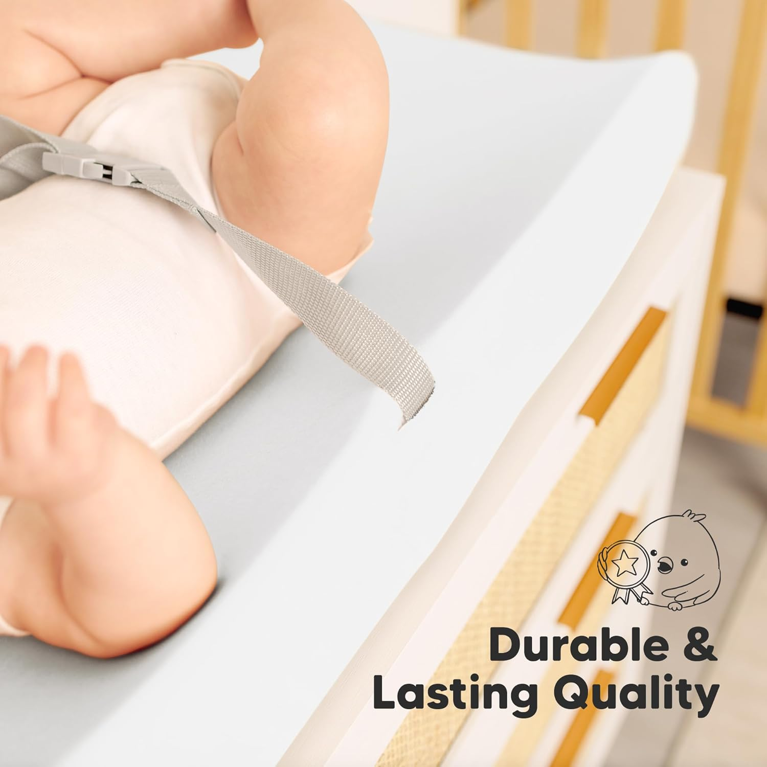 2-Pack Soothe Changing Pad Covers (Rose)