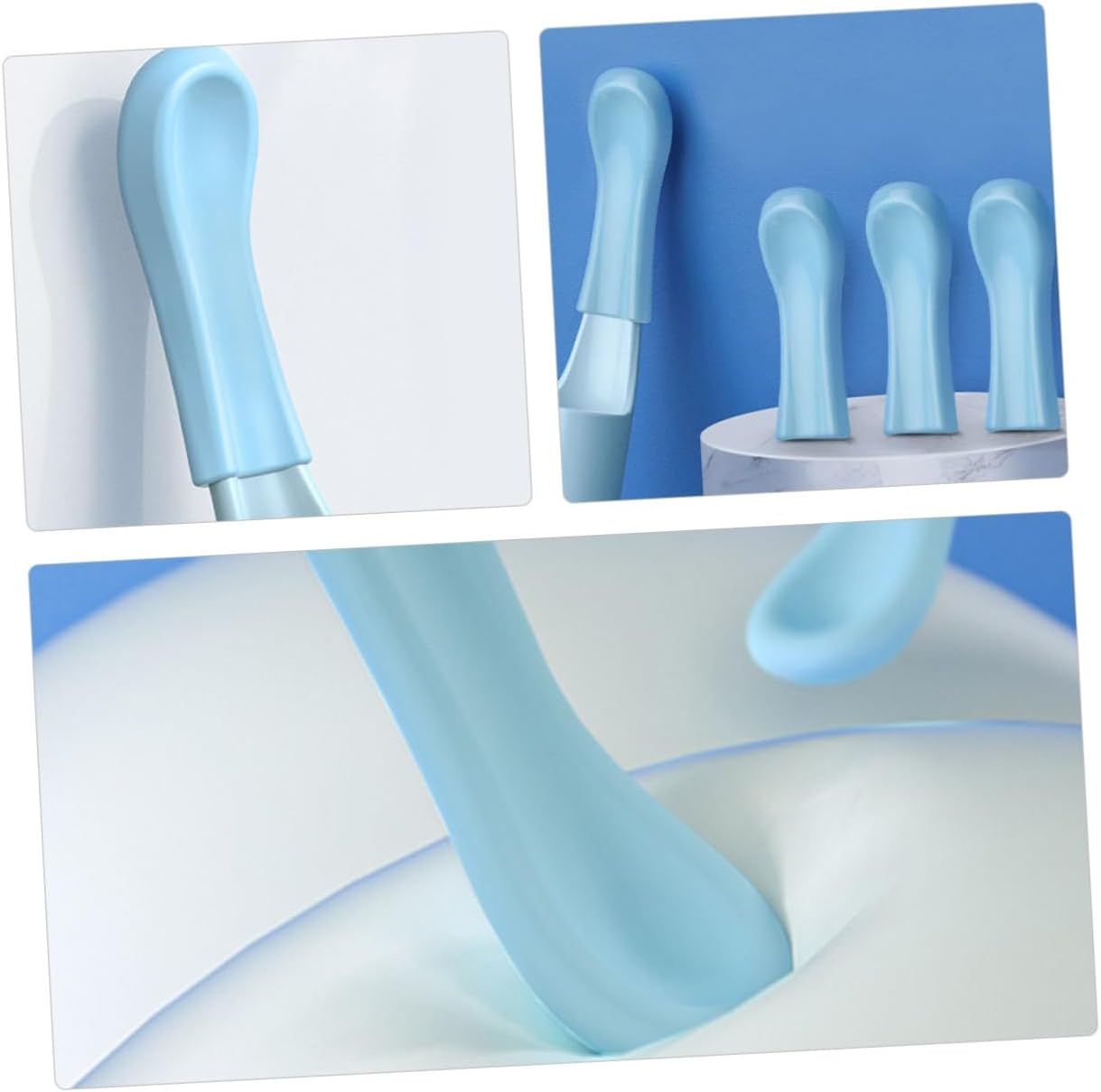 OATIPHO 30Pcs Earwax Removal Spoon Covers Replacement Sleeves Ear Cleaning Tool Covers Wet and Dry Use Visible Earwax Remover Kit for Teens and Adults image number 2