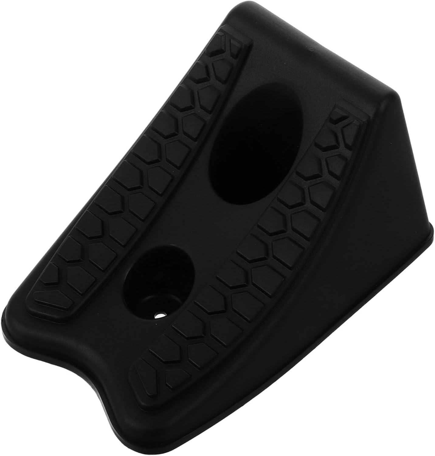 VALICLUD Heavy Duty Car Wheel Chocks Rubber Tyre Stopper Blocks for Vehicles Suv Trailer Parking Anti-Slip Wheel Wedges Suitable for Outdoor and Off-Road Use image number 2