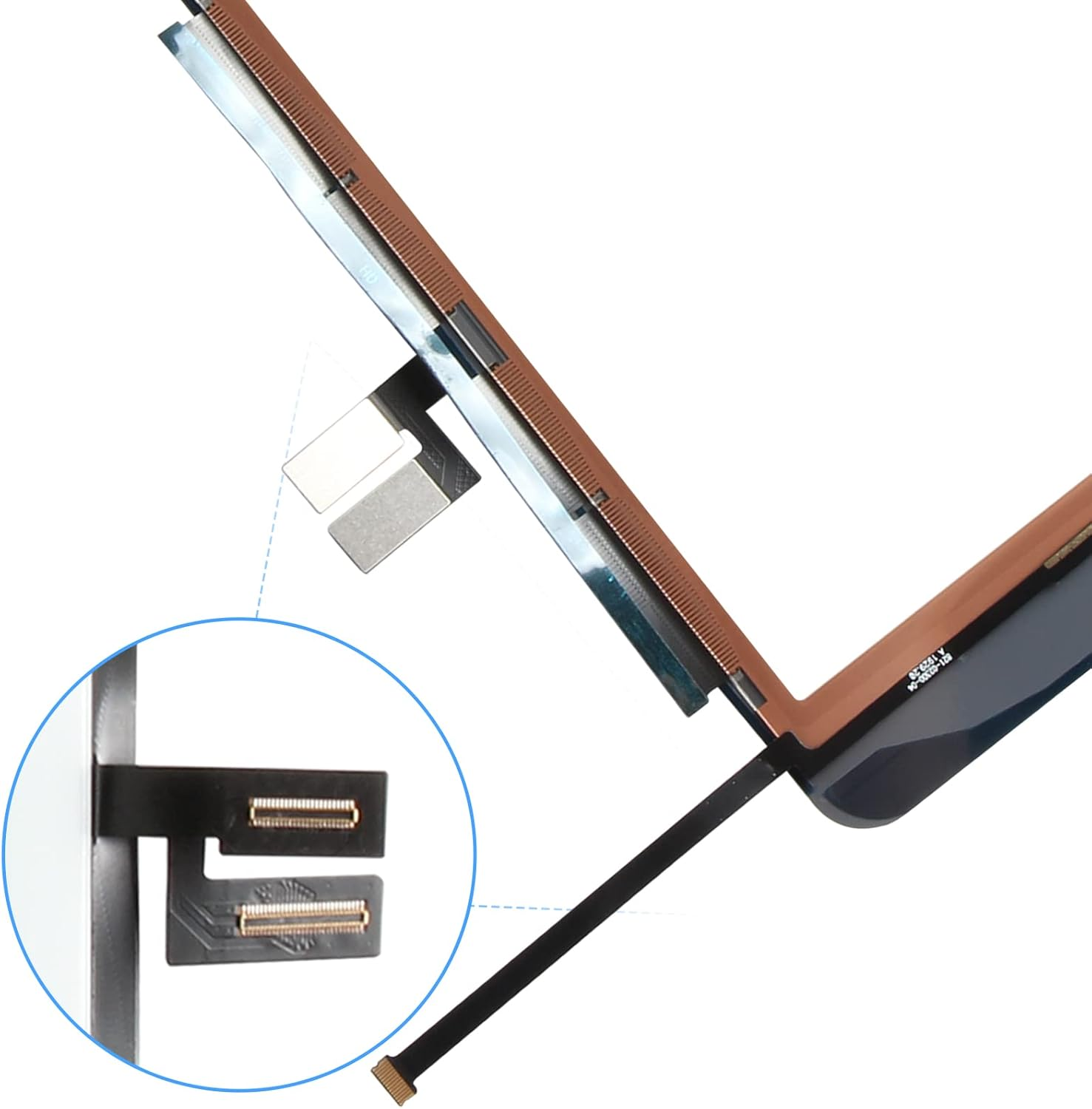 Touch Screen for Ipad 7 7Th 8 8Th Gen 2019 2020 Screen Replacement, for Ipad 10.2" A2197 A2198 A2200 A2270 A2428 A2429 A2430 Digiziter with Home Button & Repair Tools (Not LCD)