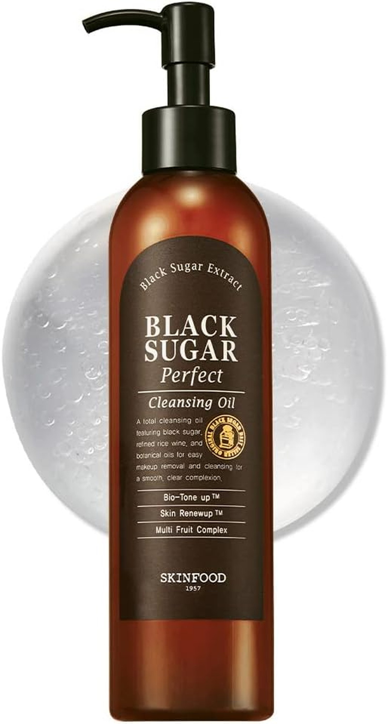 Skin Food Black Sugar Perfect Cleansing Oil 6.76 Oz/200Ml ( New Upgrade ) image number 4