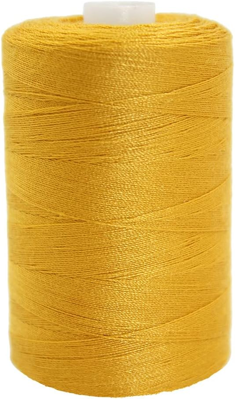 Sullivans Polyester Quality Thread 10 Pieces, 1000 Meter Length, Gold image number 2