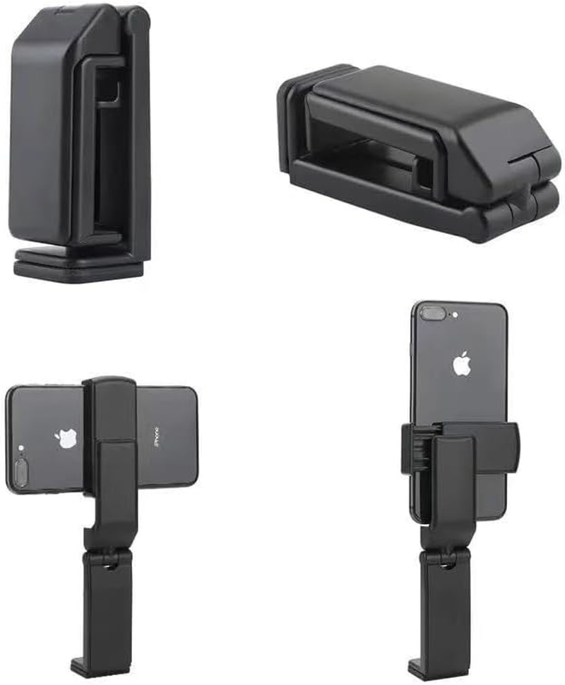 2 Pack Airplane Phone Holder Travel Essentials Accessories Cruise Car Mount Cell Stand Air Plane Table Seat Desk Flight Vacation Size Golf Cart Universal Hands Free image number 2