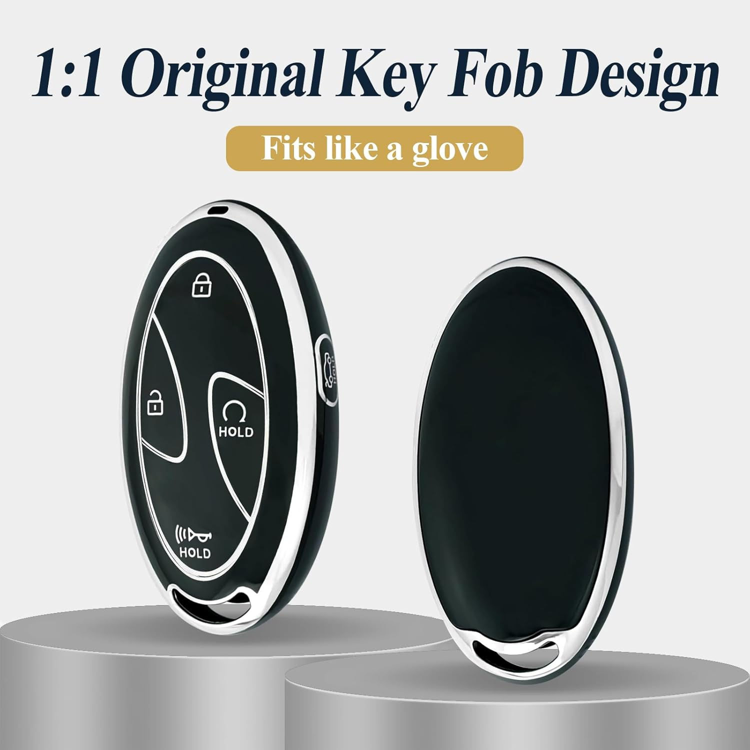 Compatible with Hyundai Key Fob Cover Accessories, Pink image number 3