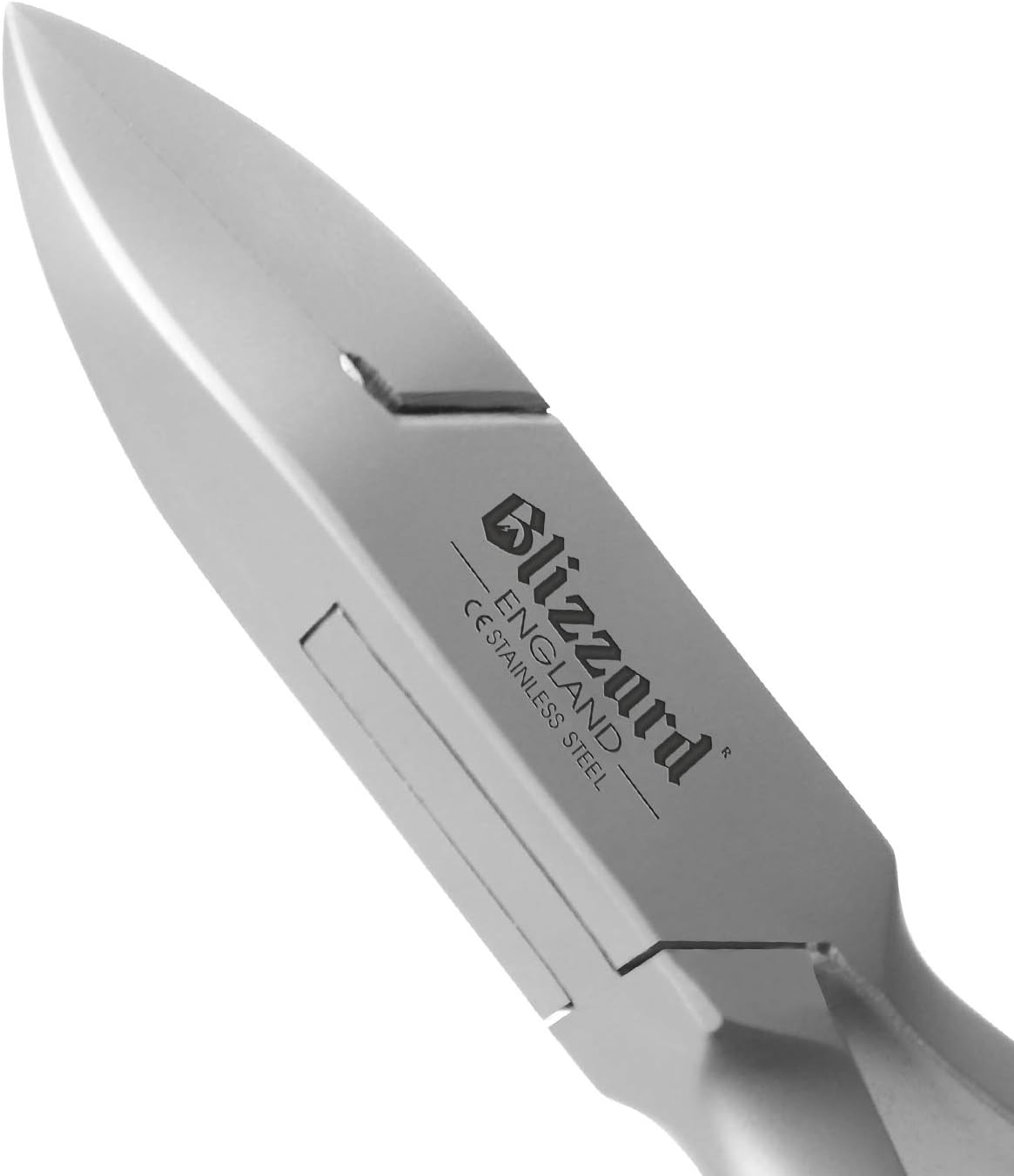 Blizzard Nail Clippers for Men with Thick or Ingrown Toenails Blizzard Podiatrist Toenail Clipper Set German Forged 5.5 Inch Heavy Duty Nail Cutter Straight Head Smooth Handles - Hospital Grade image number 4