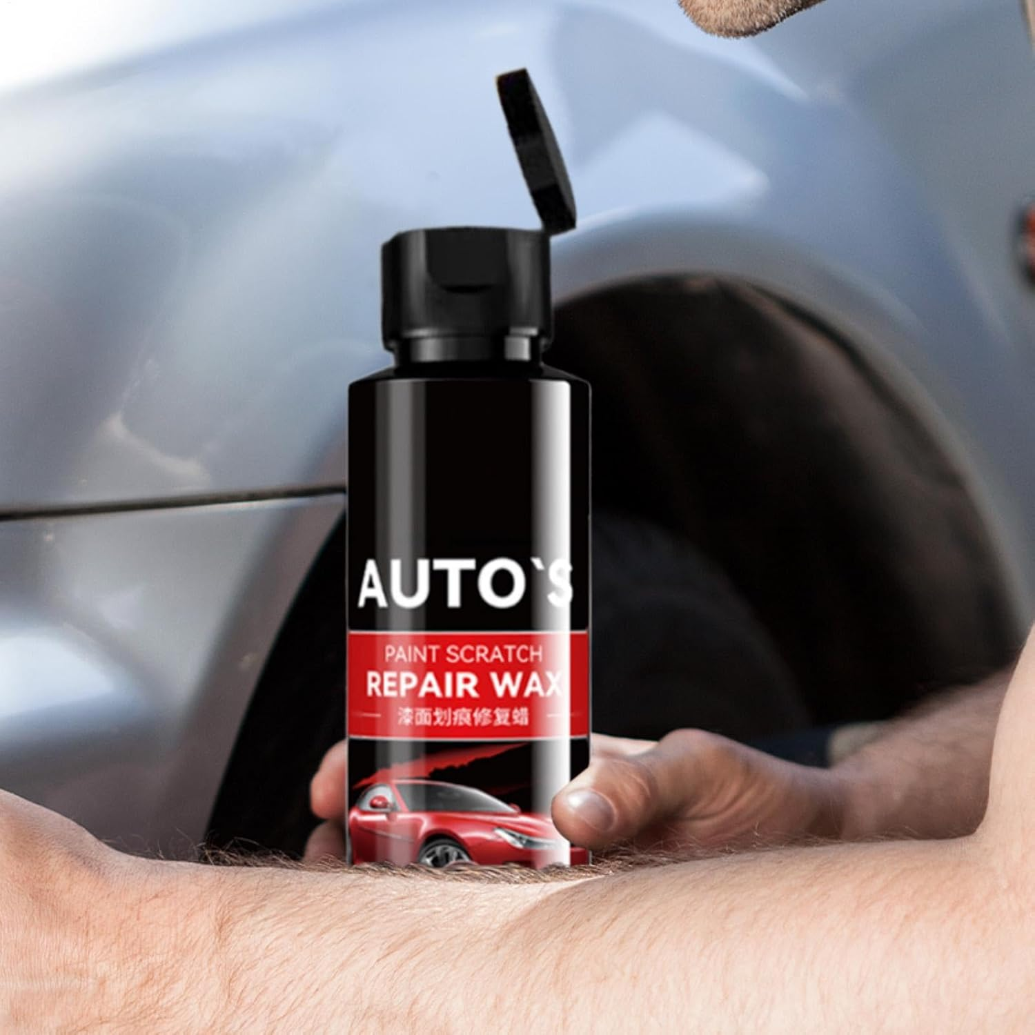 Car Paint Repair Wax - Effective Car Paint Restorer Polishing Compound - 120Ml Scratch Removers, Automotive Polish, Car Exterior Care, Quick Repair for Vehicles image number 1