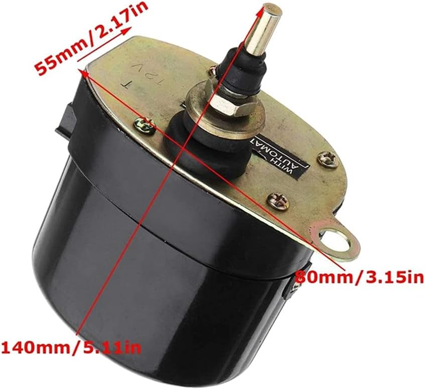 Windscreen Wiper Motor,12V Car Auto Windshield Windscreen Wiper Motor for Tractor 01287358 7731000001 image number 3