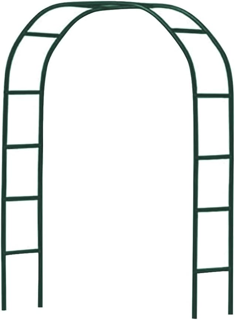 Newsmarts 7.9Ft Metal Garden Arch Army Green Garden Arbor for Climbing Plant Outdoor Wedding Party image number 3