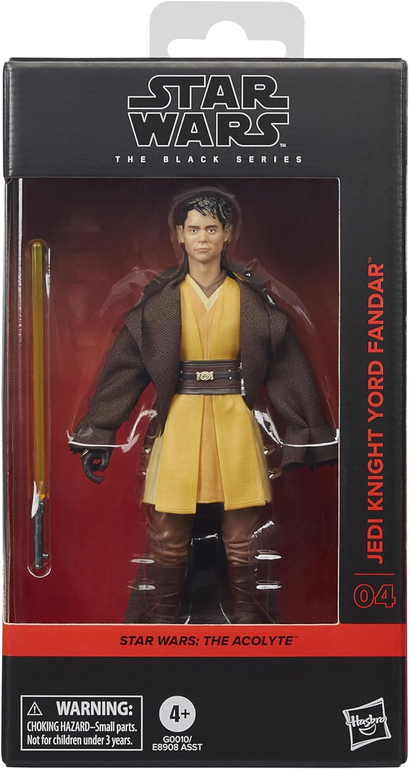 Star Wars the Black Series Jedi Knight Yord Fandar, Star Wars: the Acolyte Collectible 6 Inch Action Figure image number 4