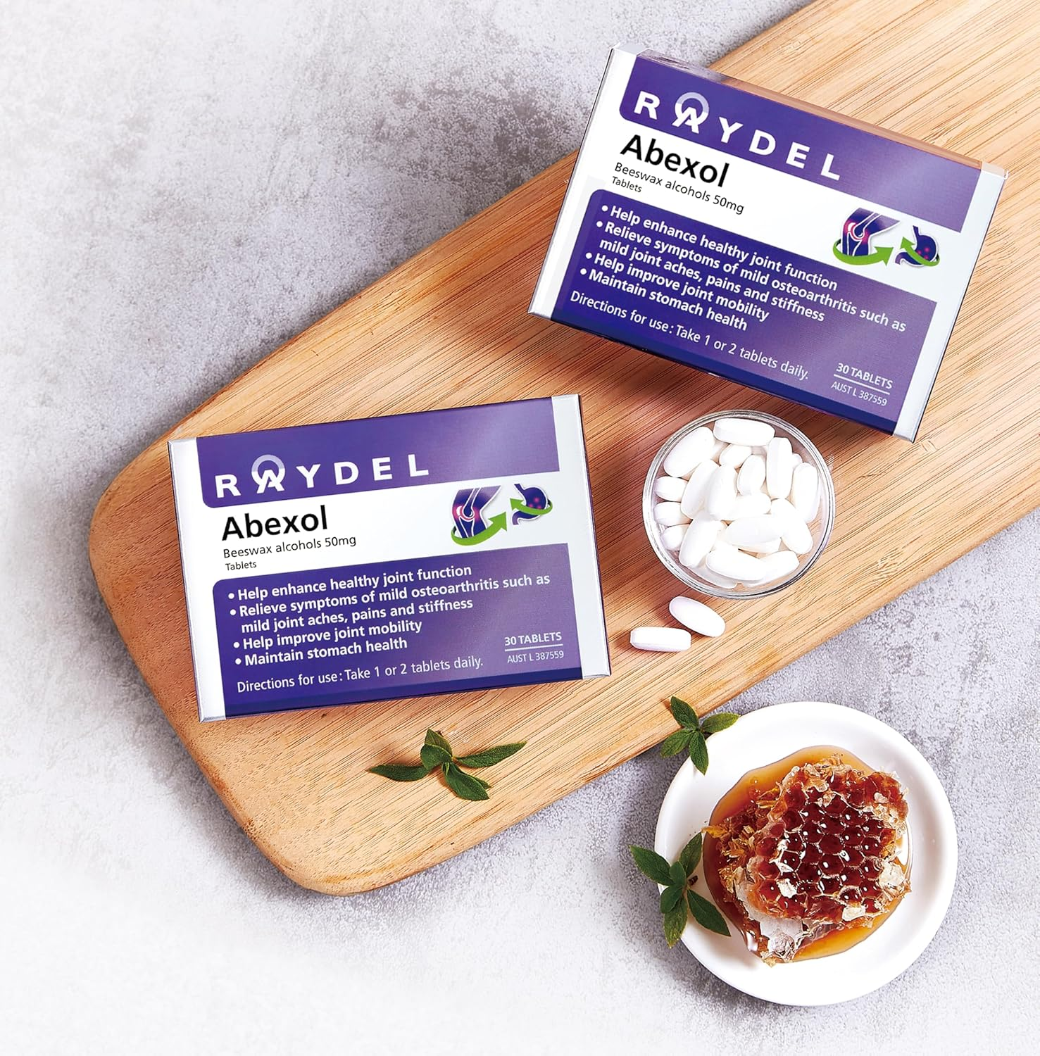 Raydel Abexol 50Mg 30Tabs 2PK