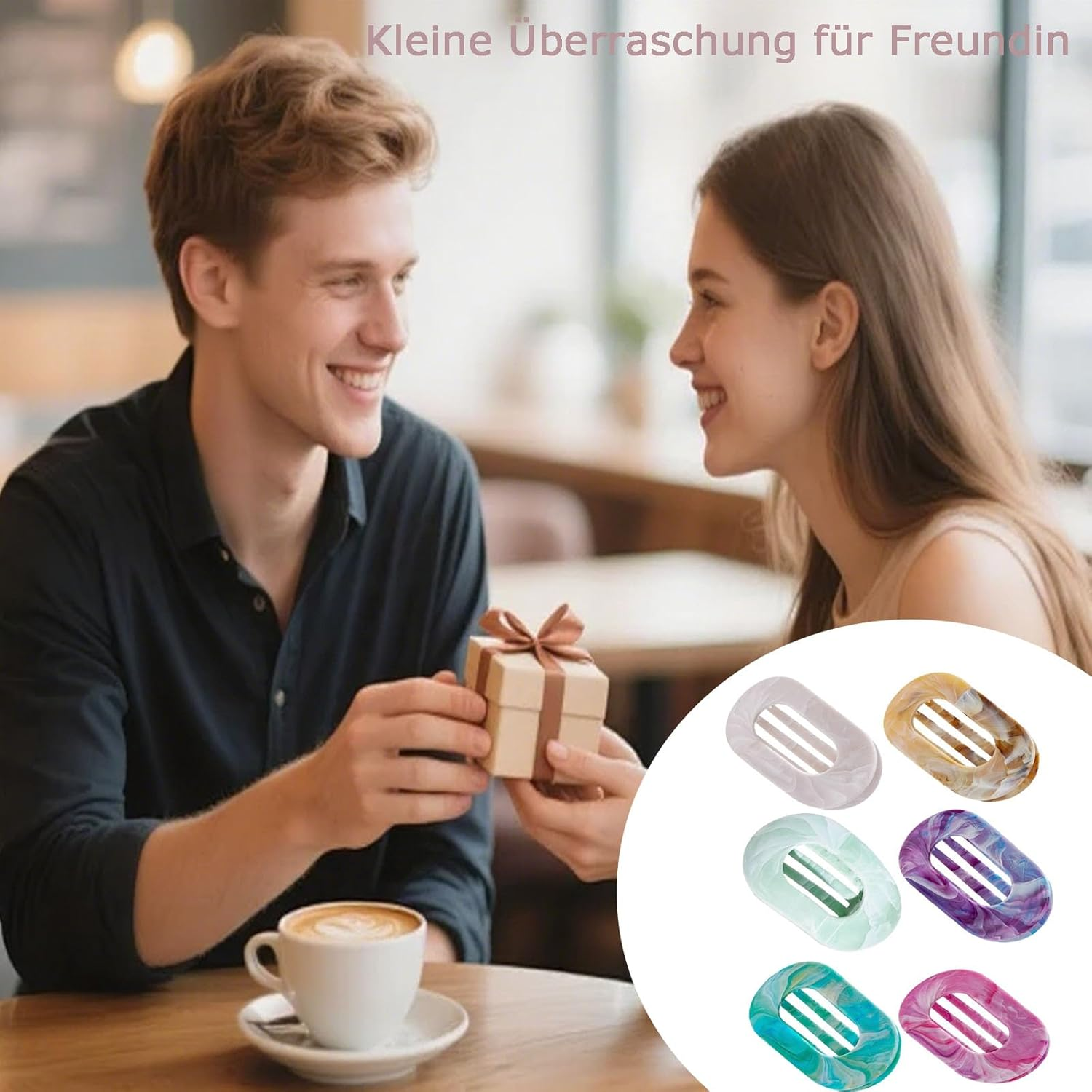 Pack of 6 Duck Beak Hair Clips, Women'S Flat Hair Clip, Versatile Hair Clips for Women and Girls, Ideal for Everyday Life, Sports, Travel and Special Occasions, for All Hair Types image number 5