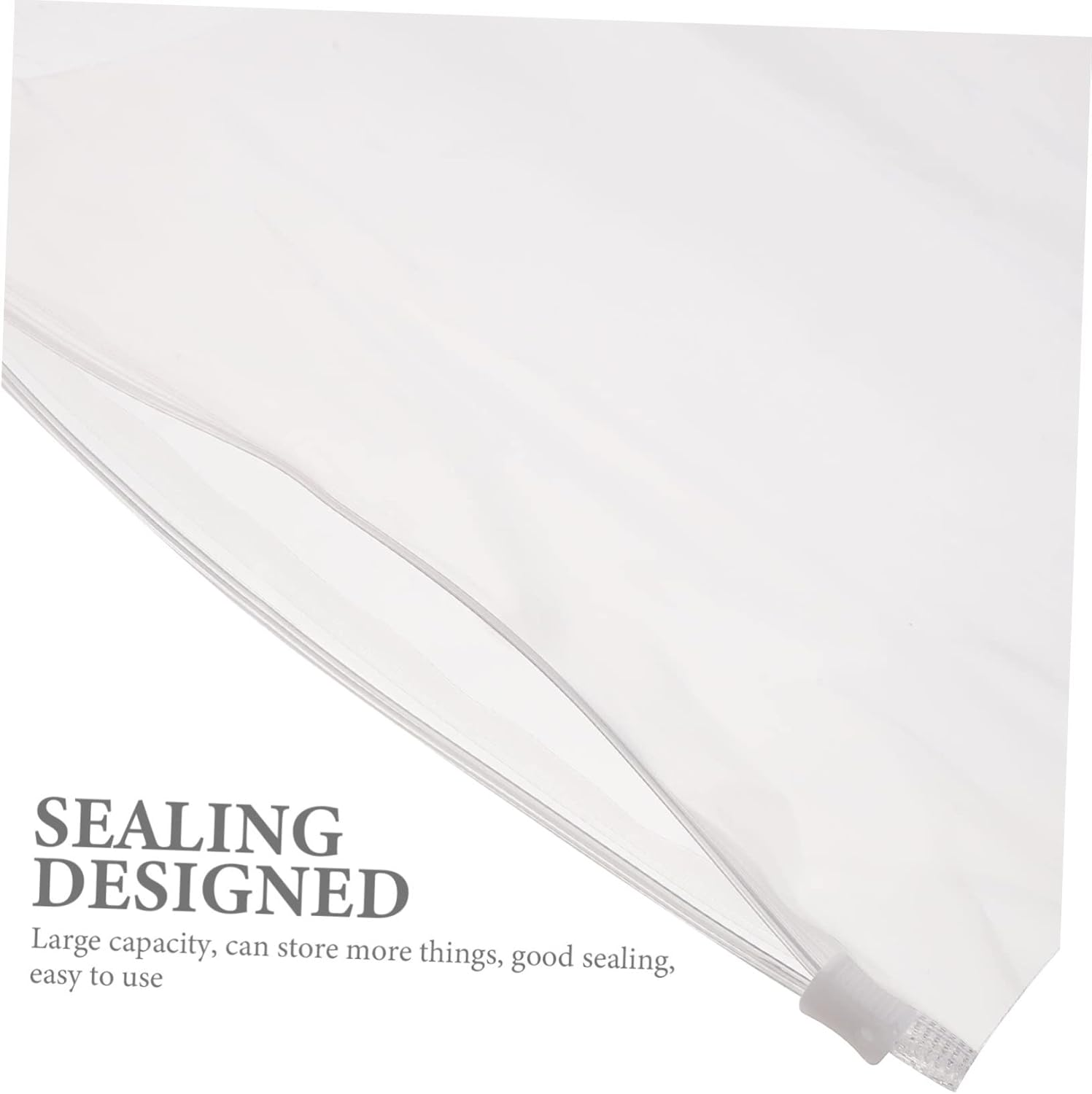 SHERCHPRY 100Pcs Clothes Pants Plastic Storage Bags Travel Storage Bags Packing Pouch for Travel Laundry Suitcase Clothing Organizer Seamless Sealed image number 2