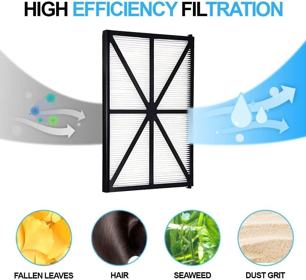 4Pack RCX70101 Filter Cartridge Refill Kit for Hayward Tiger Shark Pool Vacuum Replacement for 827261