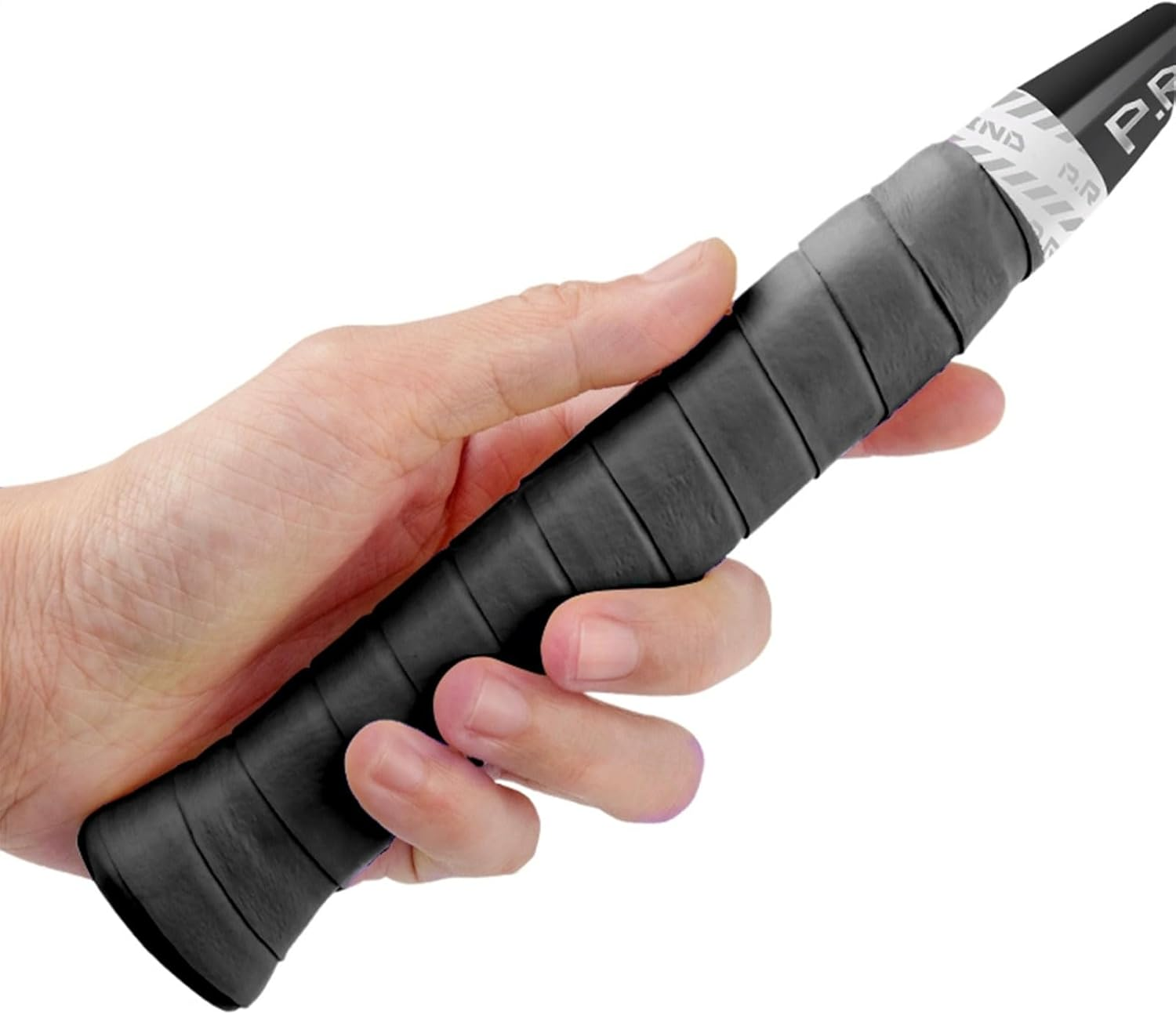 BGENHPON Tennis Racket Grip Tape 6 Grips Precut Dry Feel Overgrip for Racquet High Performance Tennis Sports Equipment (6 Grips, White) image number 5