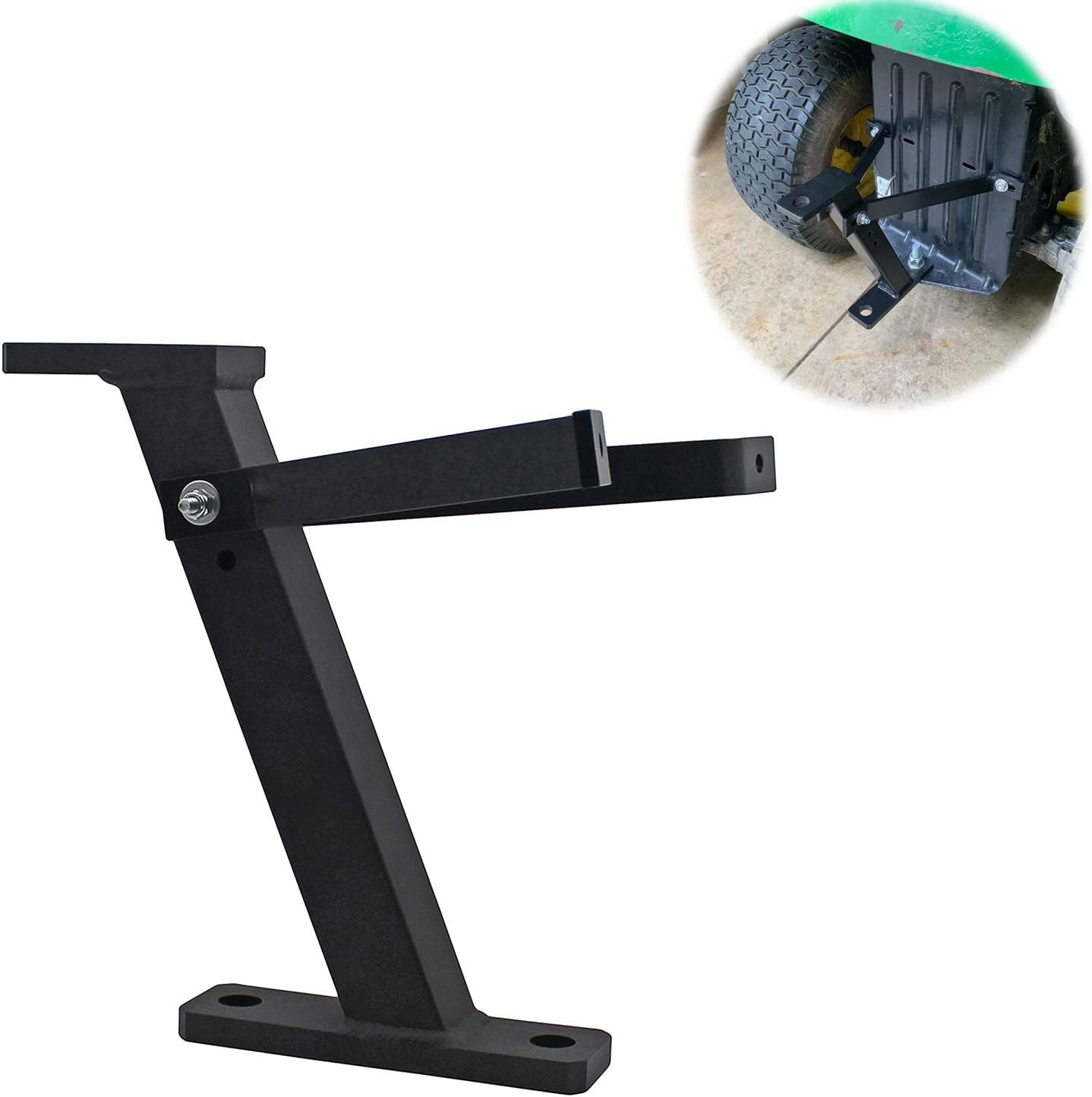 Lawn Mower Trailer Towing Hitch, Garden Tractor Pro Hi Hitch Compatible with John Deere Cub Cadet Husqvarna Riding Mowers