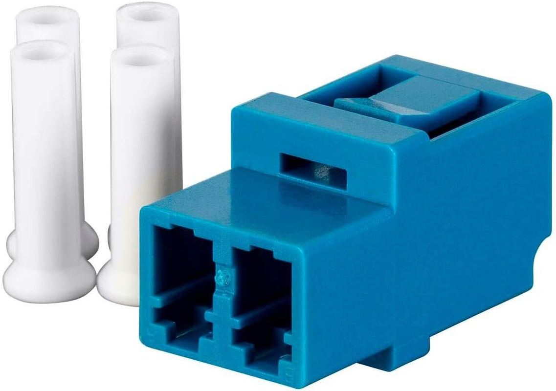 Monoprice Lc Duplex Fiber Adapter (6 Pack) Female to Female, Multi Mode, Easy to Install, Use with Blank Panels image number 1