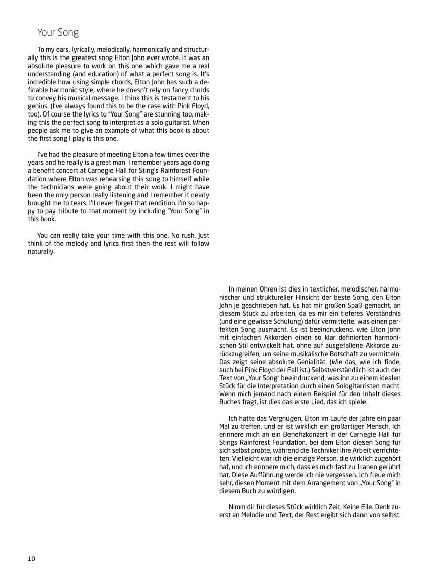 Song Classics for Solo Guitar - Arranged by Dominic Miller image number 2