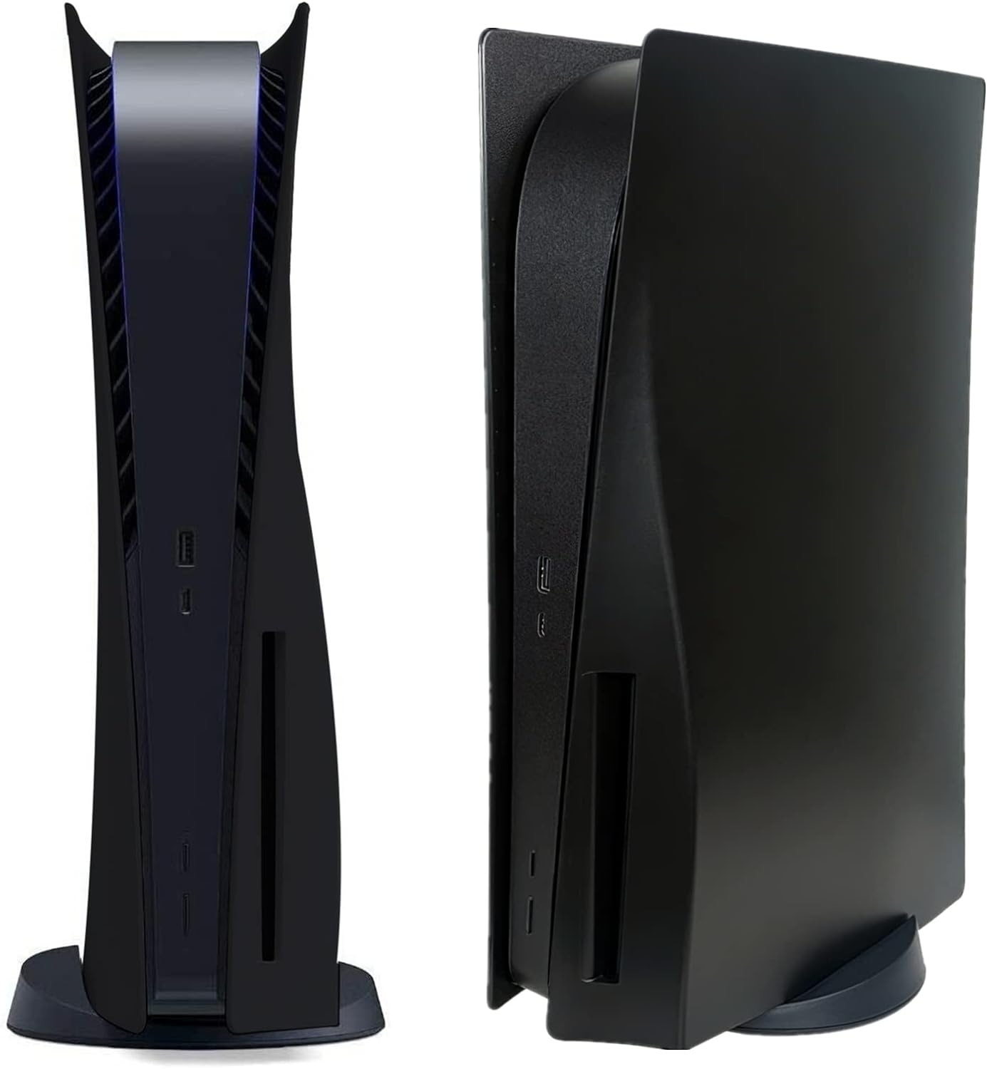 Digital Edition Face Plates Cover Skins Shell Panels for PS5 Console, Accessories for Playstation 5 Protective Shell Replacement Faceplate (Cosmic Red)